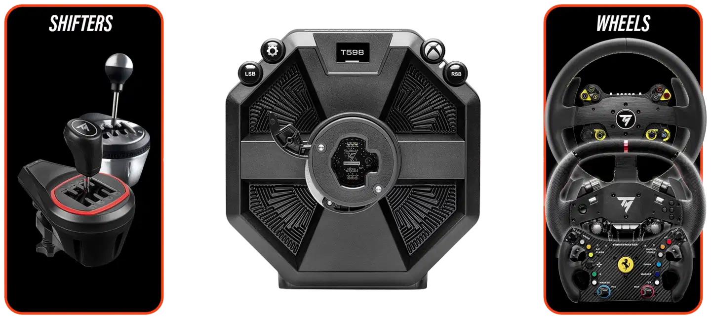 Thrustmaster T598-X suoraveto rattipolkimet pc/Xbox - 8