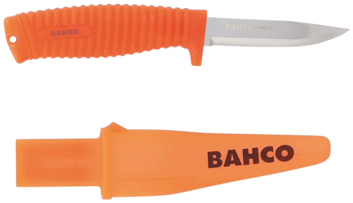 Kelluva kalapuukko , jossa on fluoresoiva kahva ja suojakotelo 102 mm 1446-FLOAT-FISH - 3