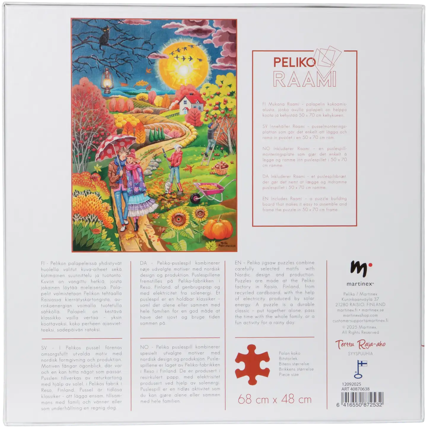 Peliko palapeli 1000 palaa Terttu Raja-aho Syyspuuhia - 3