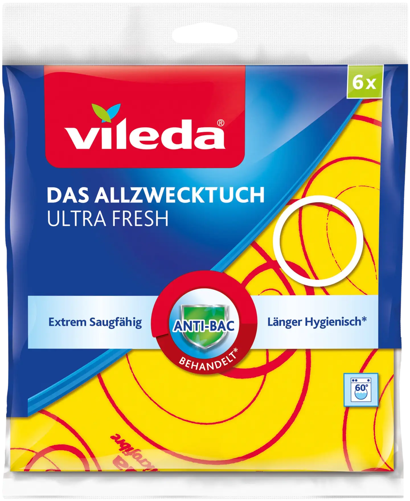 Vileda Ultra Fresh siivousliina 6 kpl