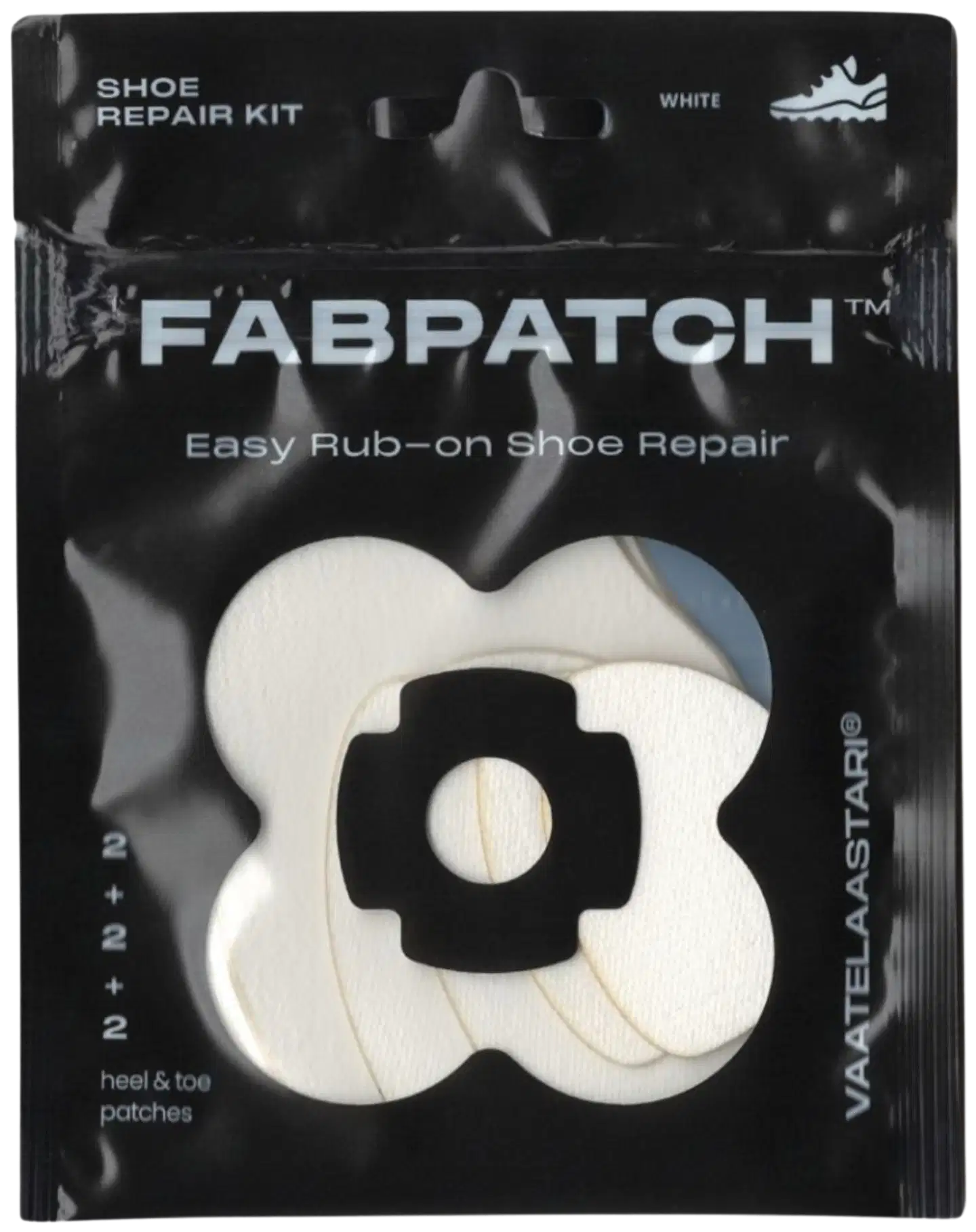 FabPatch vaatelaastari Shoe Repair kit valkoinen - 1