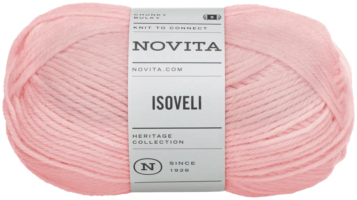 Novita lanka Isoveli 100g teeruusu 531 - 1