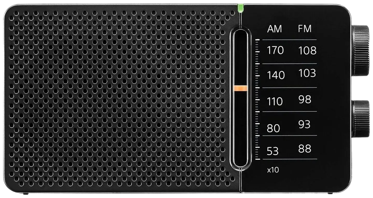 Sangean taskuradio SR-36 musta - 1