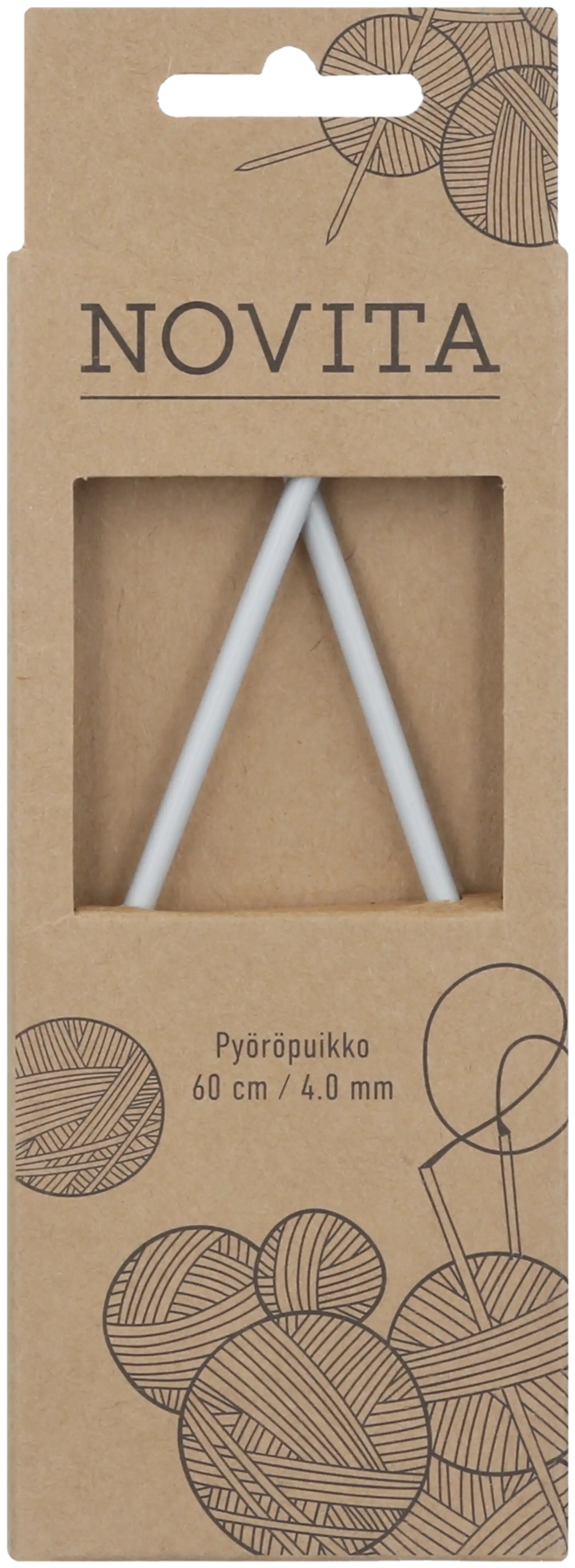 Novita Pyöröpuikko 60 cm - 4mm - 1