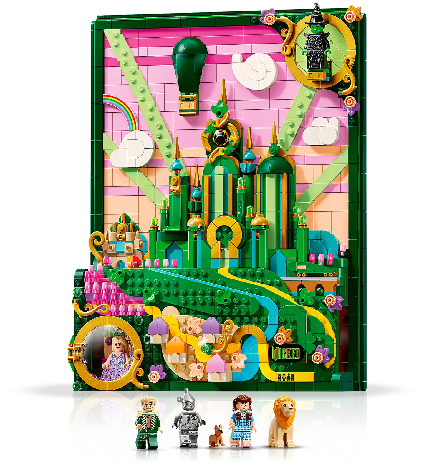 LEGO® Wicked 75685 Emerald City ‑taideteos - 6