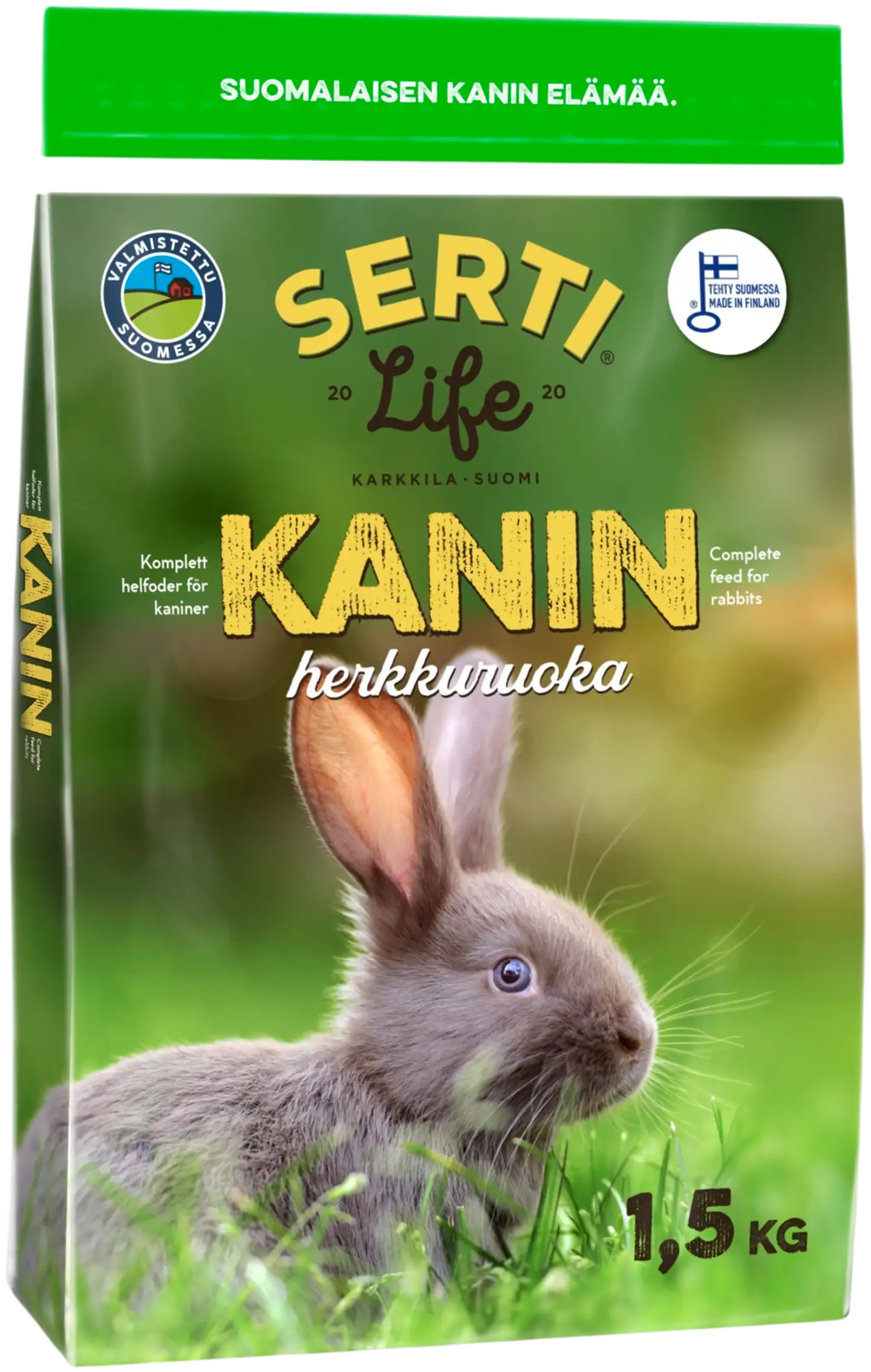 Serti kotimainen Kanin herkkuruoka pelletti