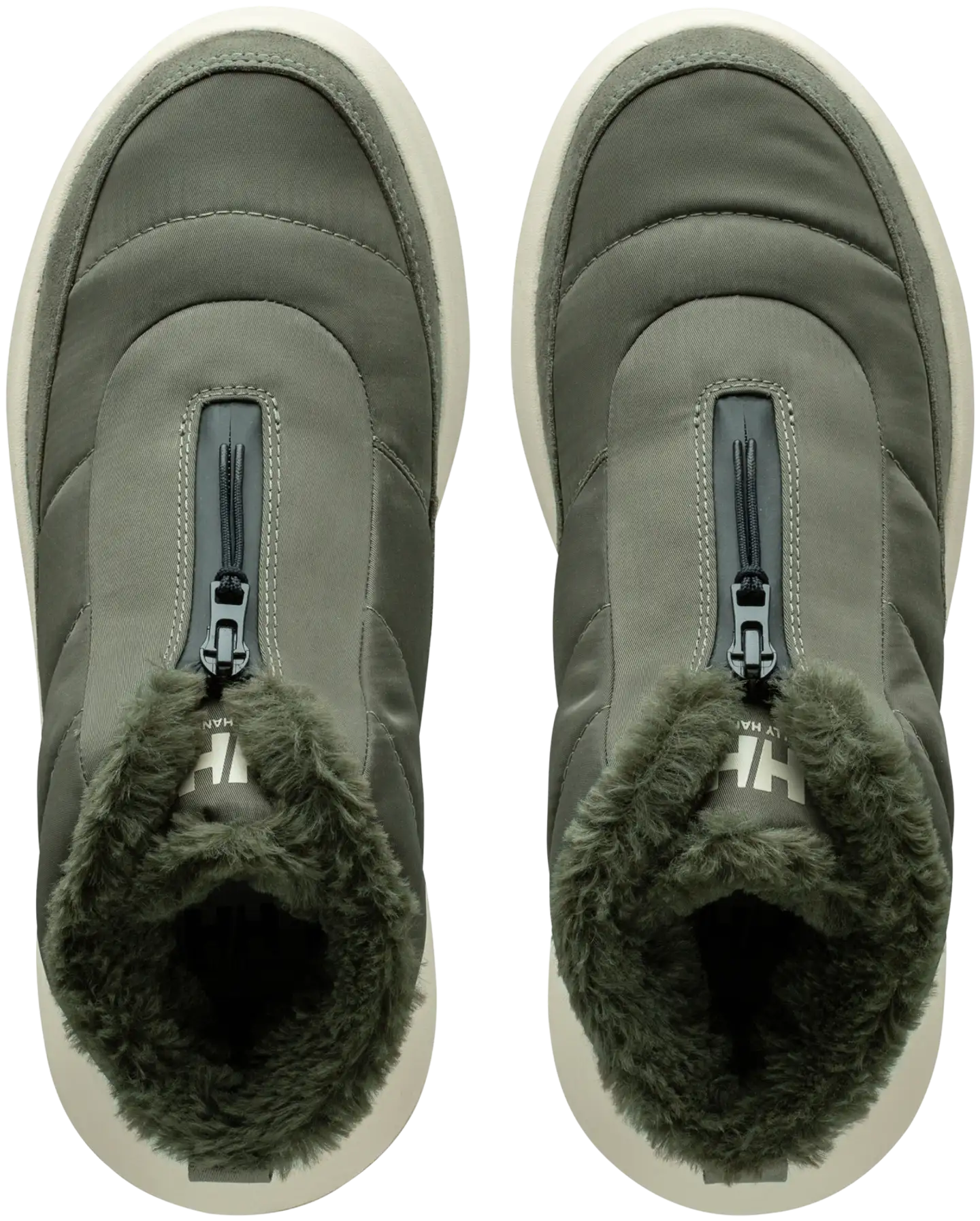 Helly Hansen naisten sporttinen toppanilkkuri Cora 12072 - Utility Green/Cream - 5