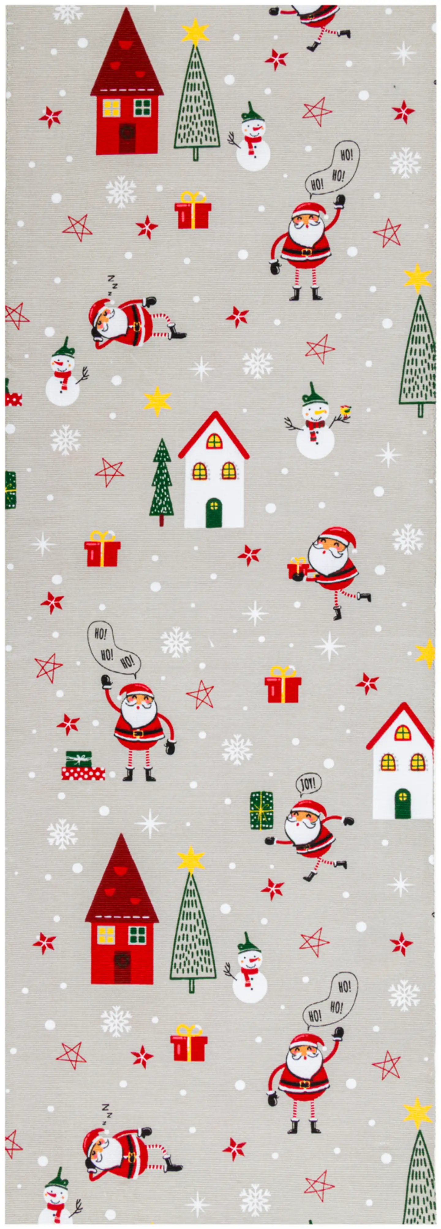 House kaitaliina X-mas story 33x120 cm harmaa - 1