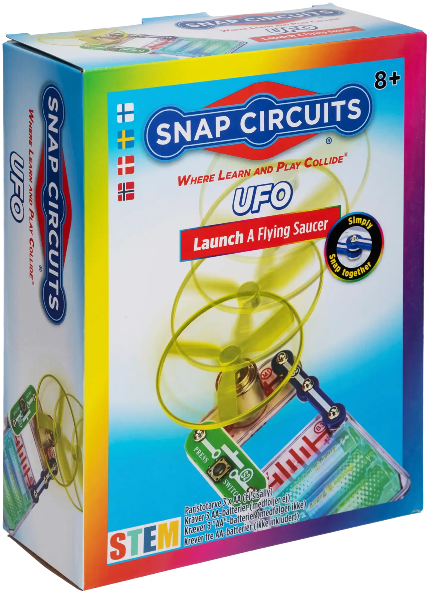 Snap Circuits elektroninen rakennussarja UFO - 1