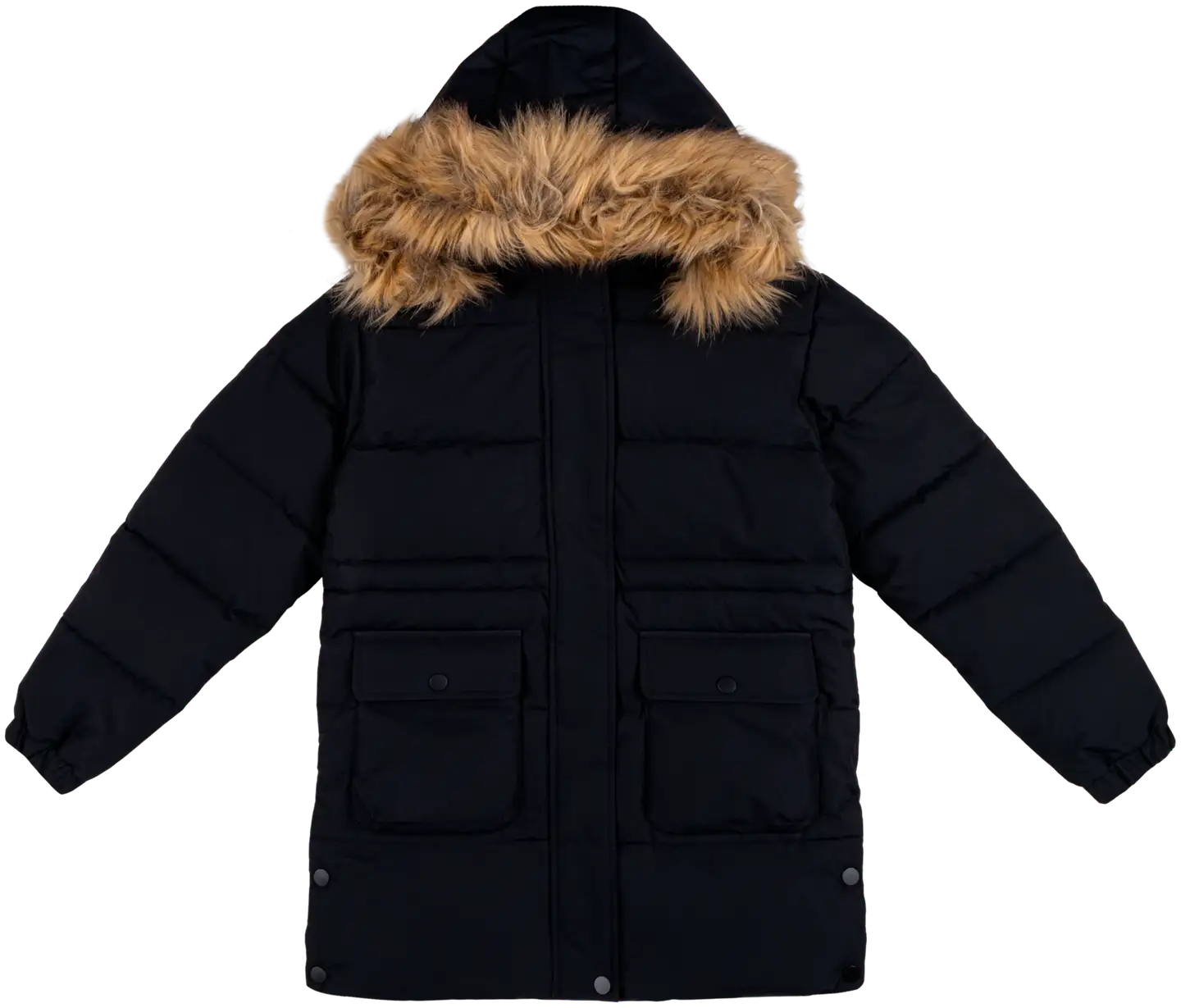 House nuorten pidempi toppatakki 246G37253P - BLACK - 1