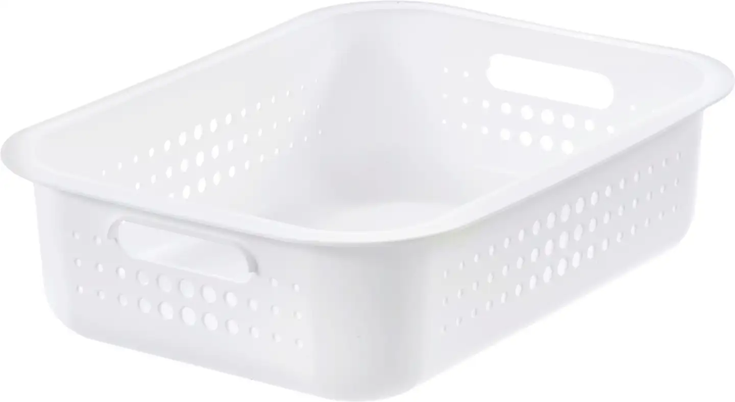 Orthex SmartStore Basket Recycled 10 säilytyskori valkoinen - 1