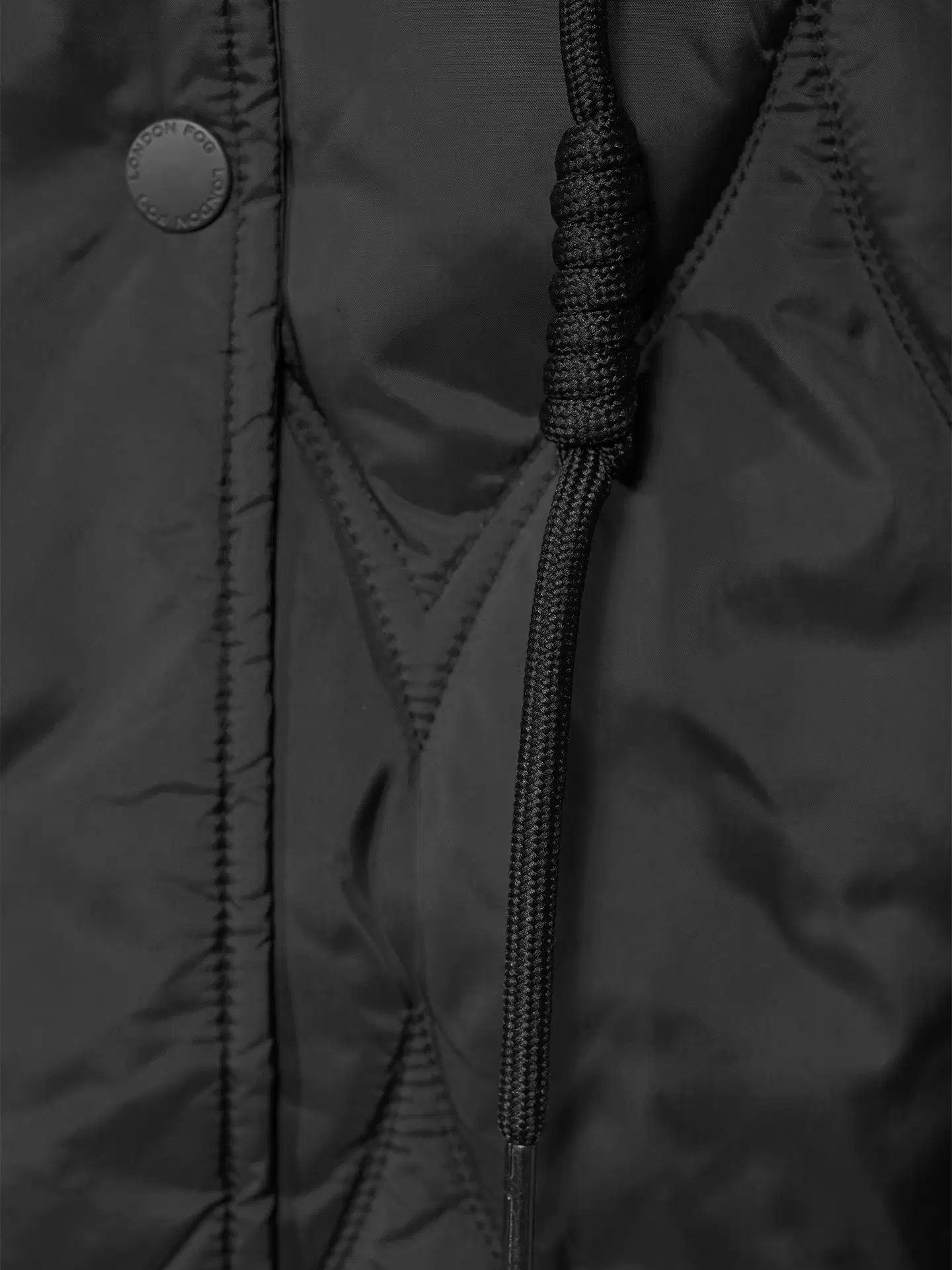 London Fog naisten kevytvanutakki 225L352667 - Black - 4