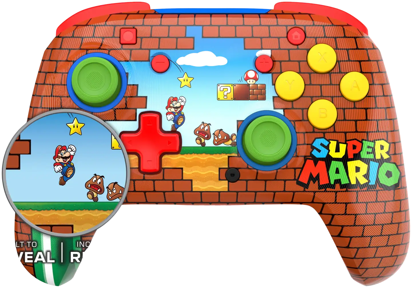 Turtle Beach Switch langaton peliohjain - Mario Bricks Reveal - 3