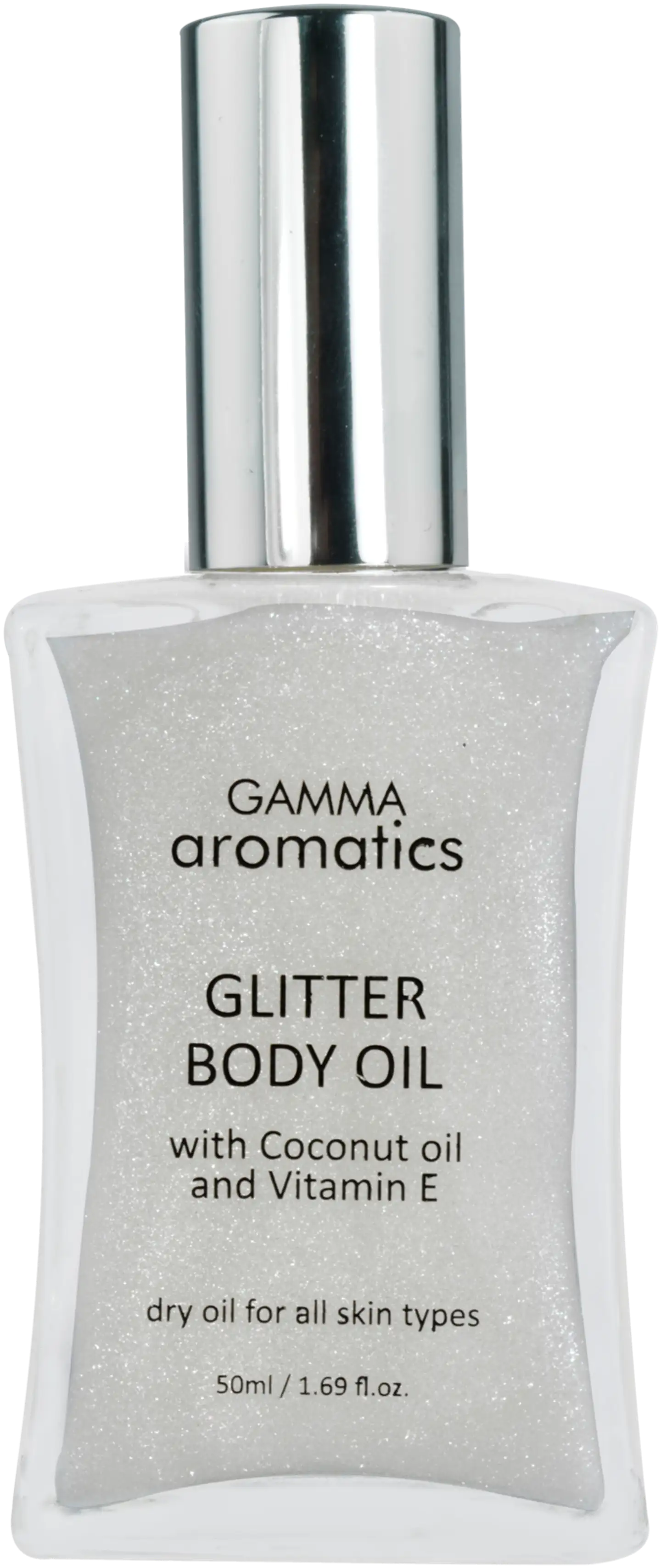 GAMMA aromatics Glitter vartaloöljy White 50ml