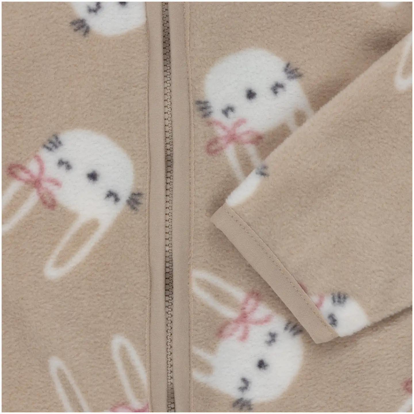 TEX BABY vauvojen fleecepuku Pupu I990682 - BEIGE 5 - 3