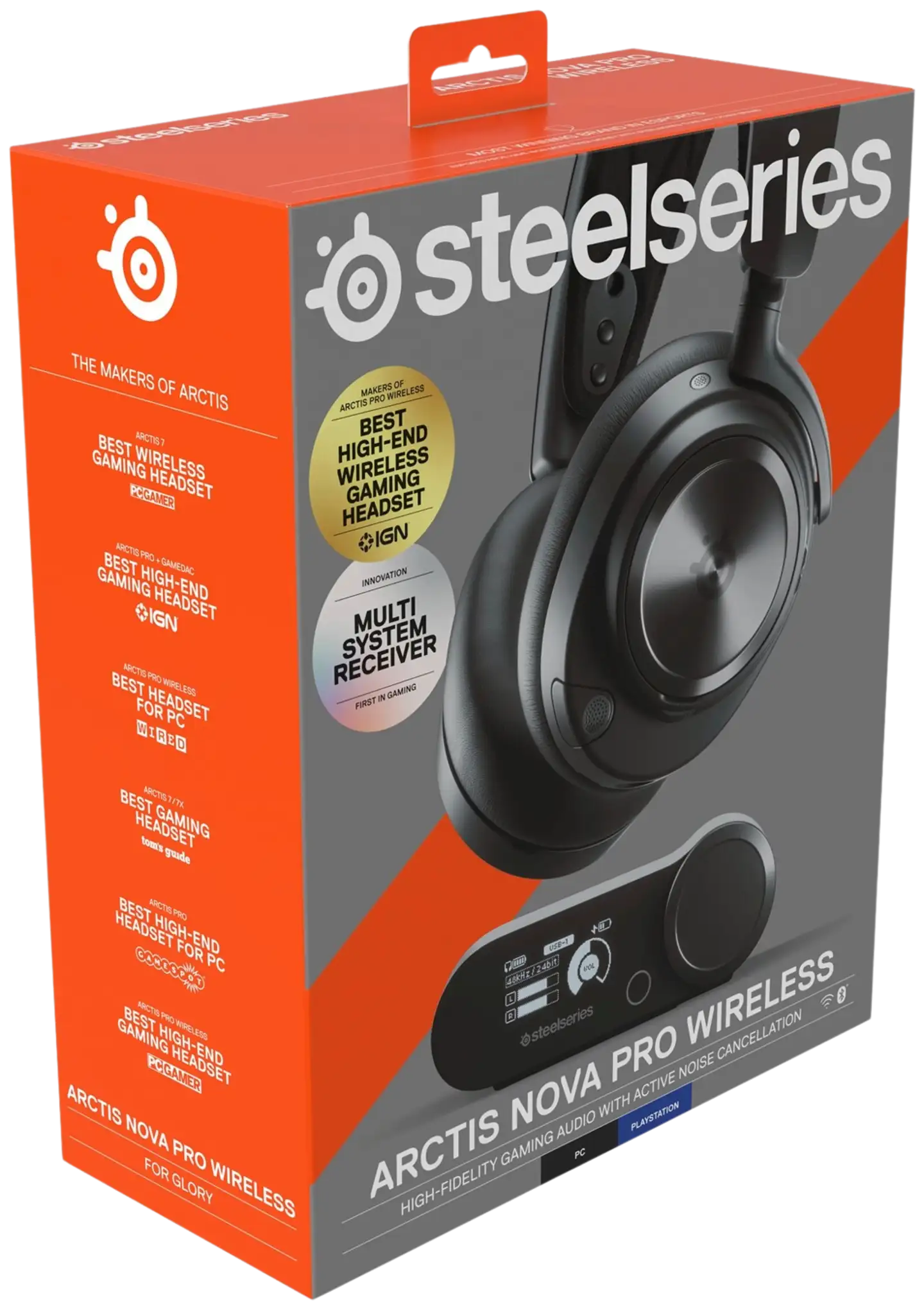 SteelSeries pelikuuloke Arctis Nova Pro Langaton - 4