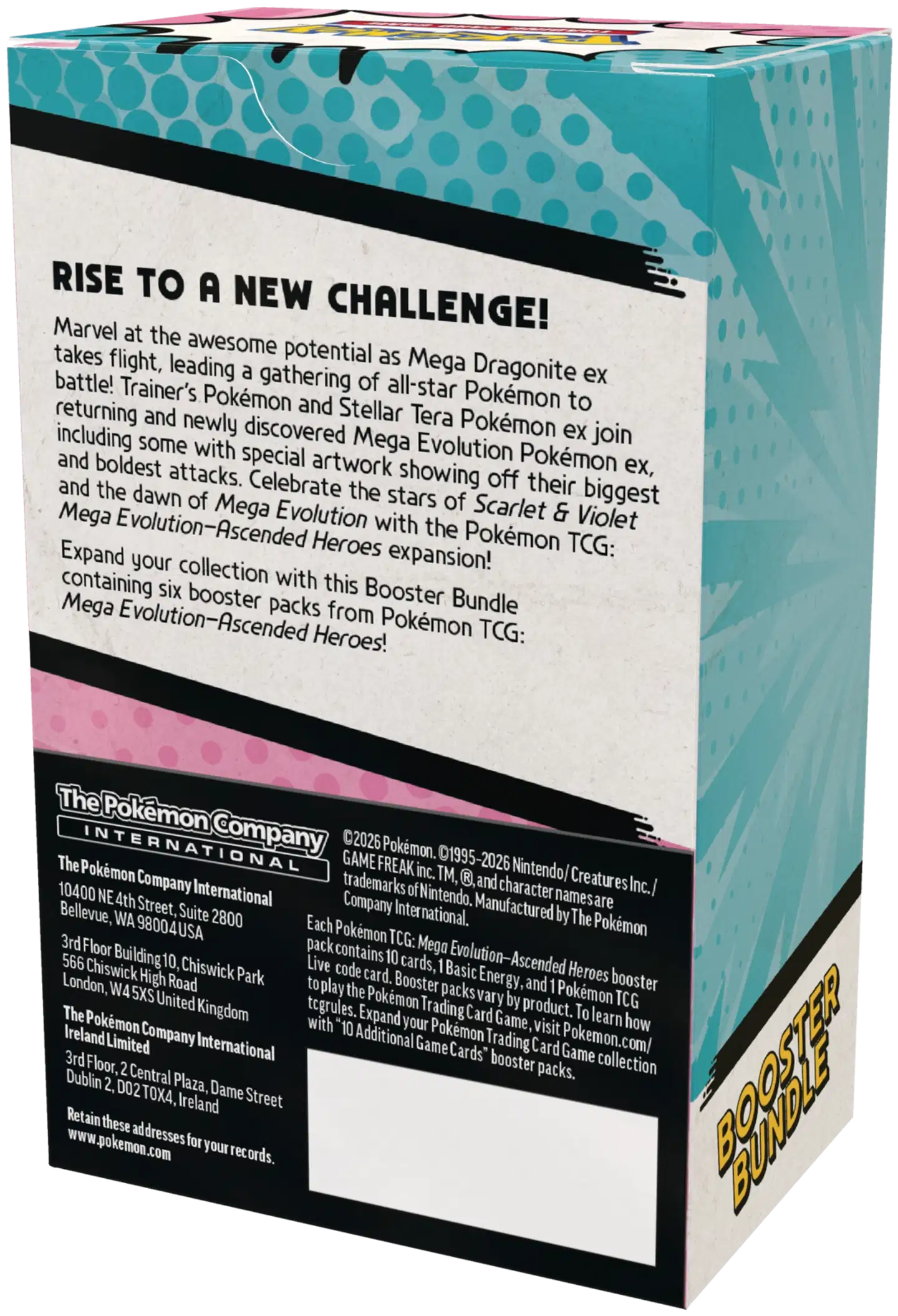 Pokémon TCG keräilykortit ME02.5 Ascended Heroes  Booster Bundle - 4