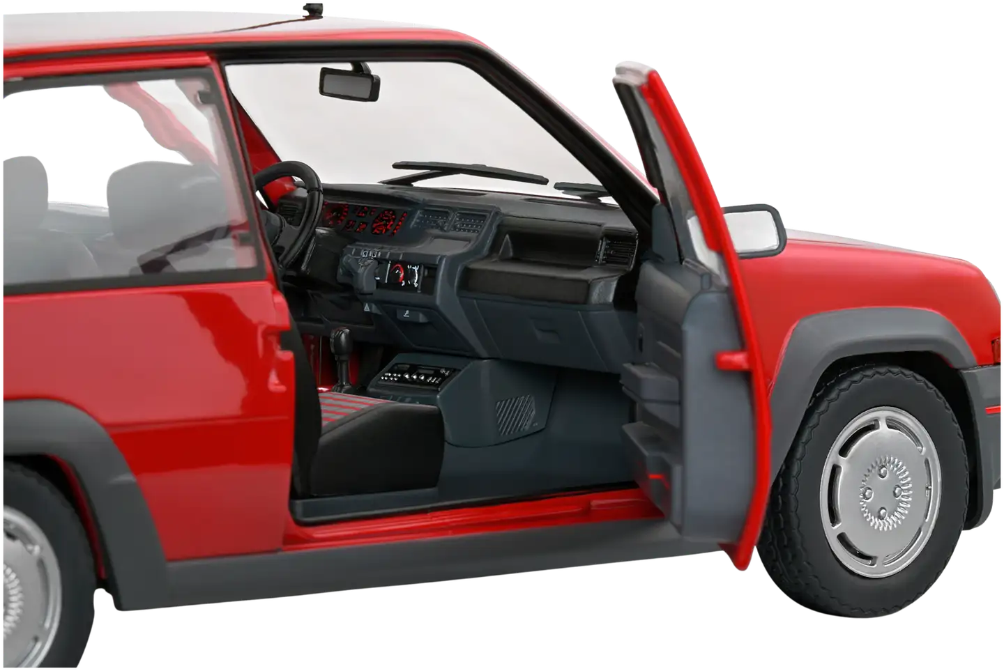 Solido 1:18 Renault 5 GT Turbo MK1 red, keräilyauto, pienoismalli - 6