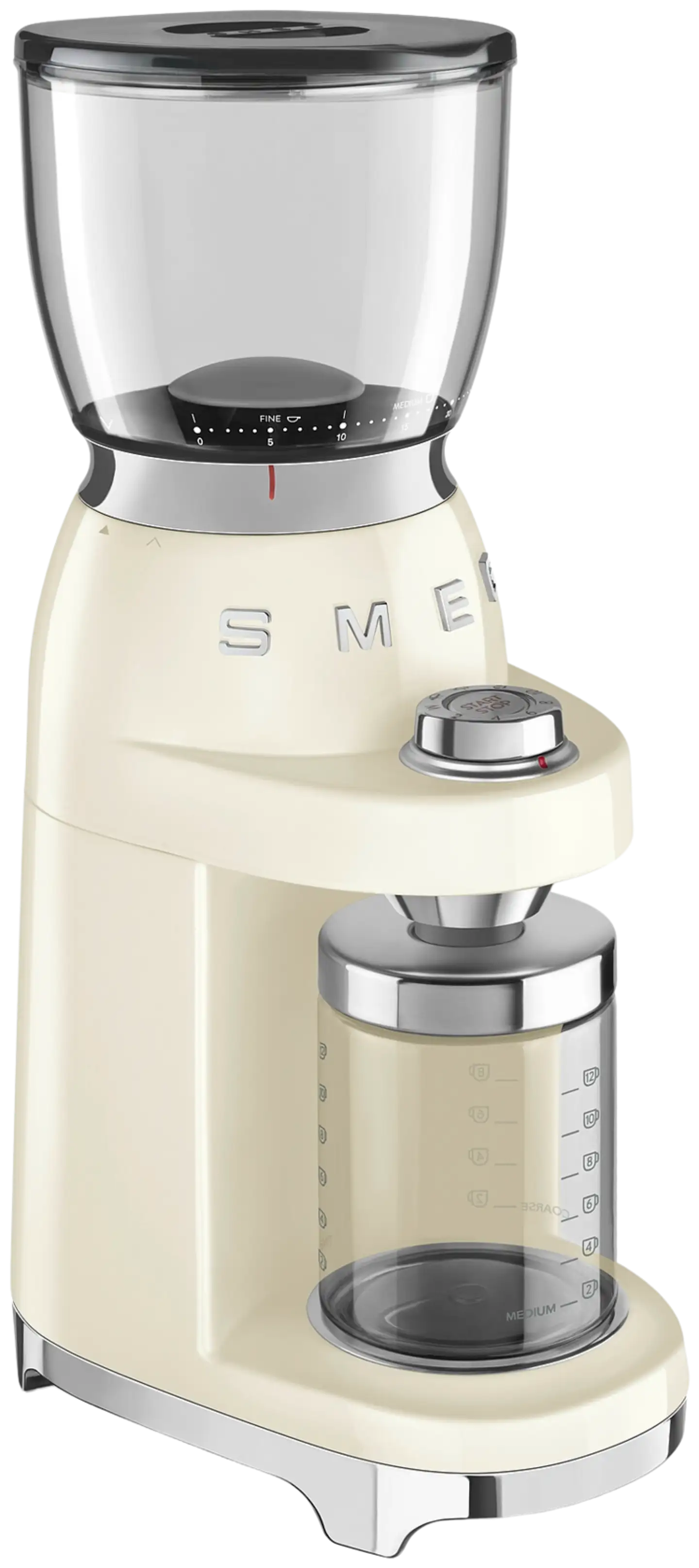 Smeg kahvimylly CGF11CREU, kermanvalkoinen - 4