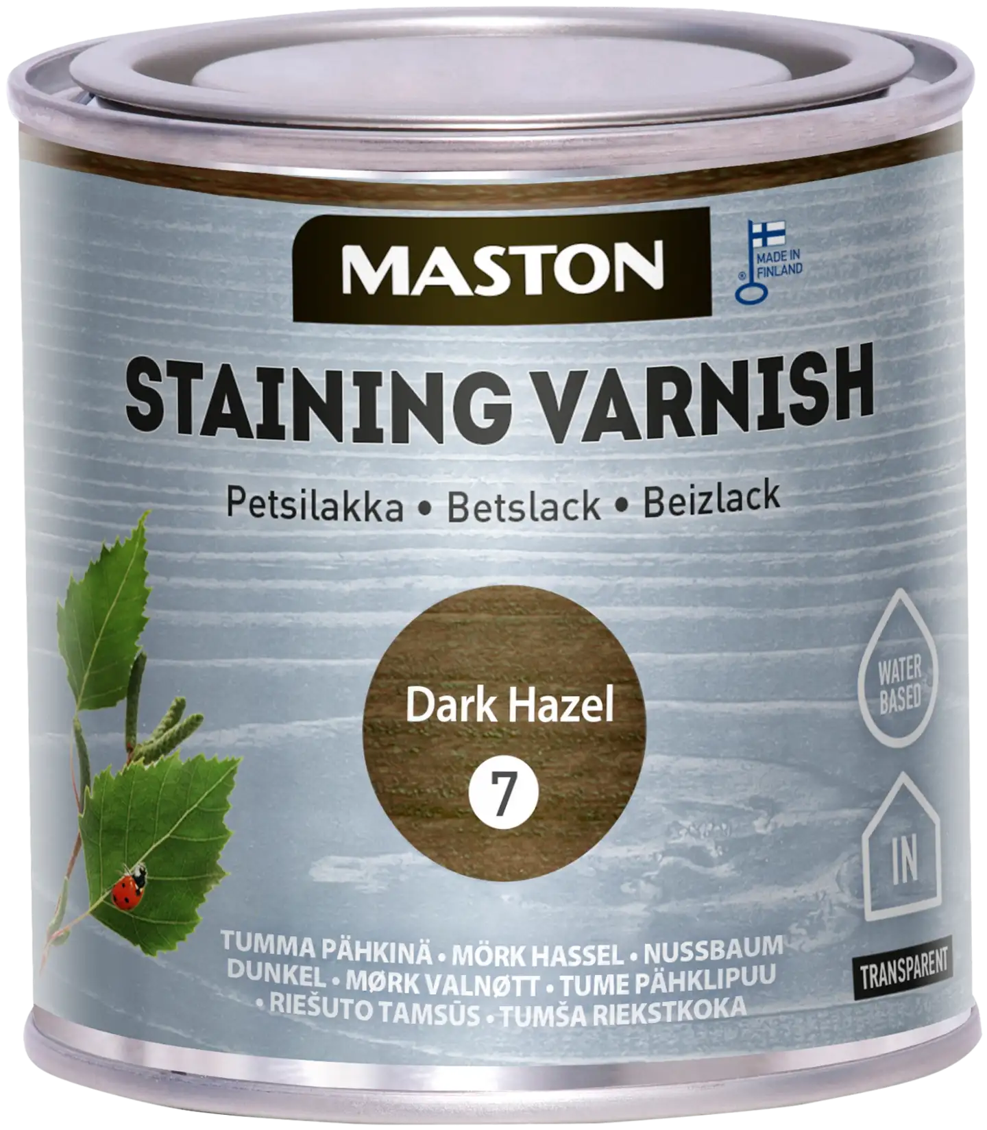 Maston petsilakka 250 ml tumma pähkinä