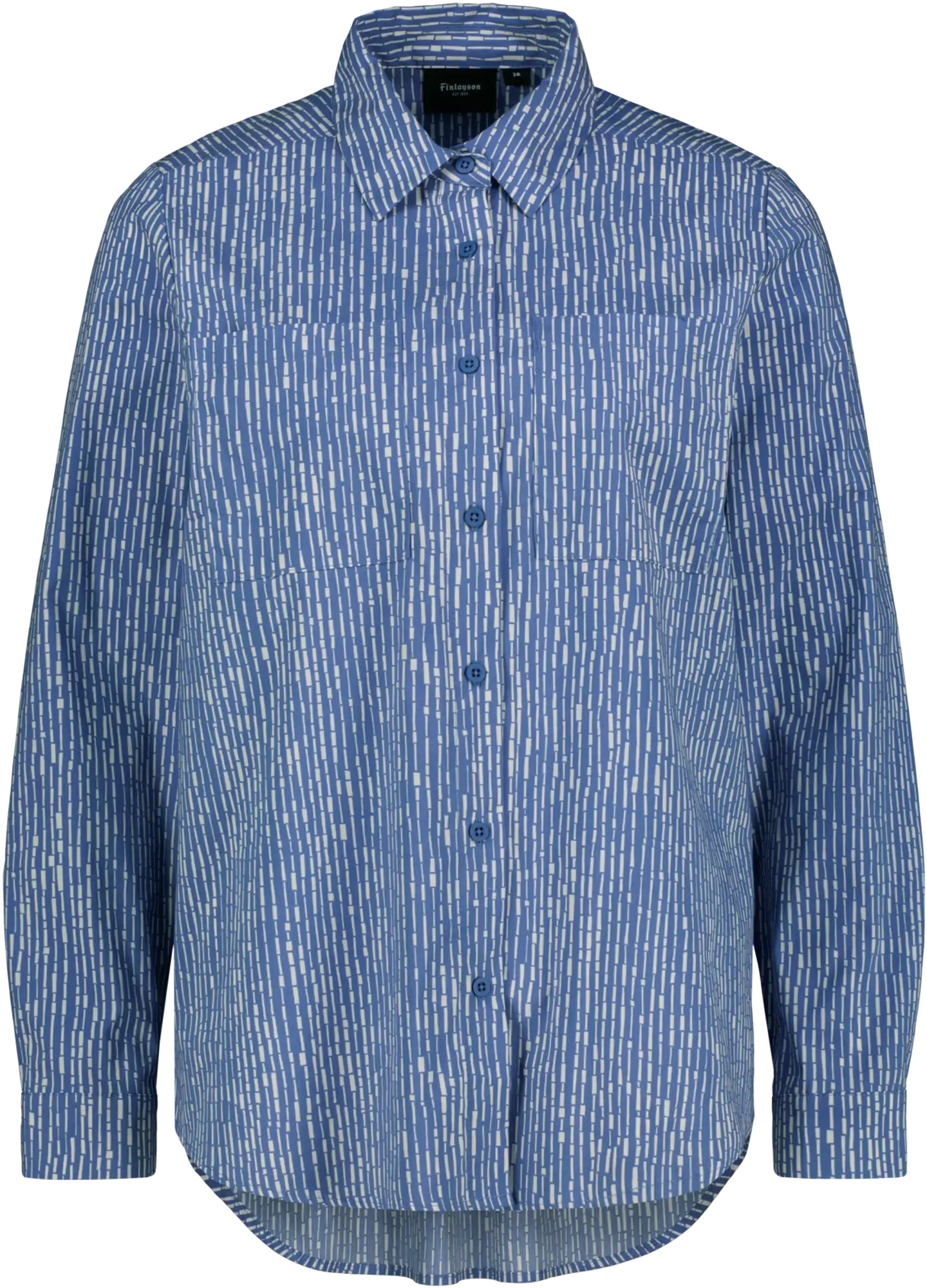 Finlayson naisten pusero Korte - Blue stripe - 1