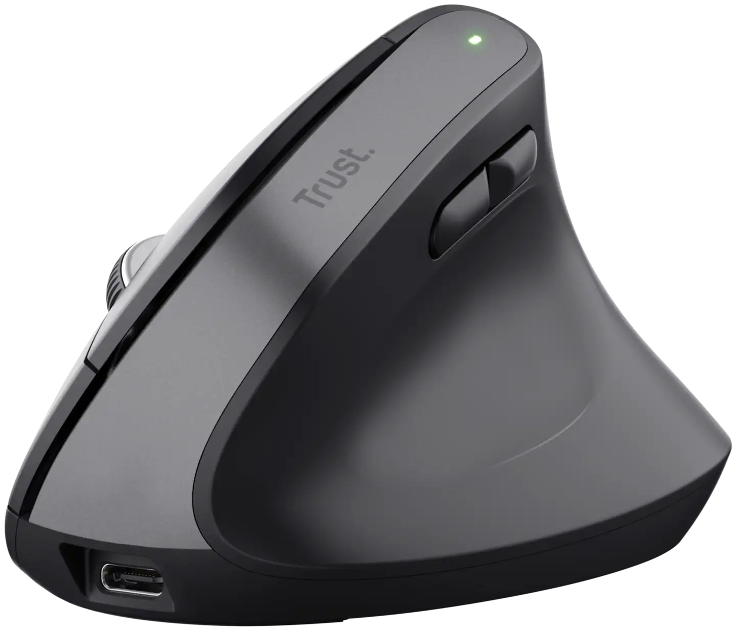 Trust Bayo+ ergonominen langaton hiiri musta - 2