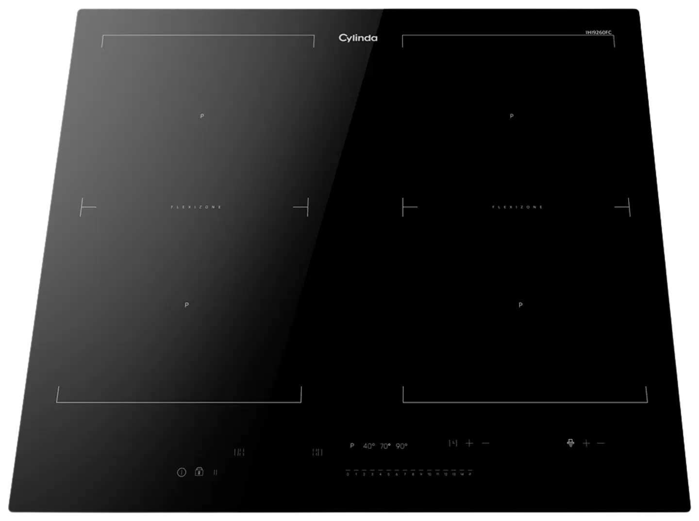 Cylinda induktiokeittotaso IHI9260FC, musta - 2