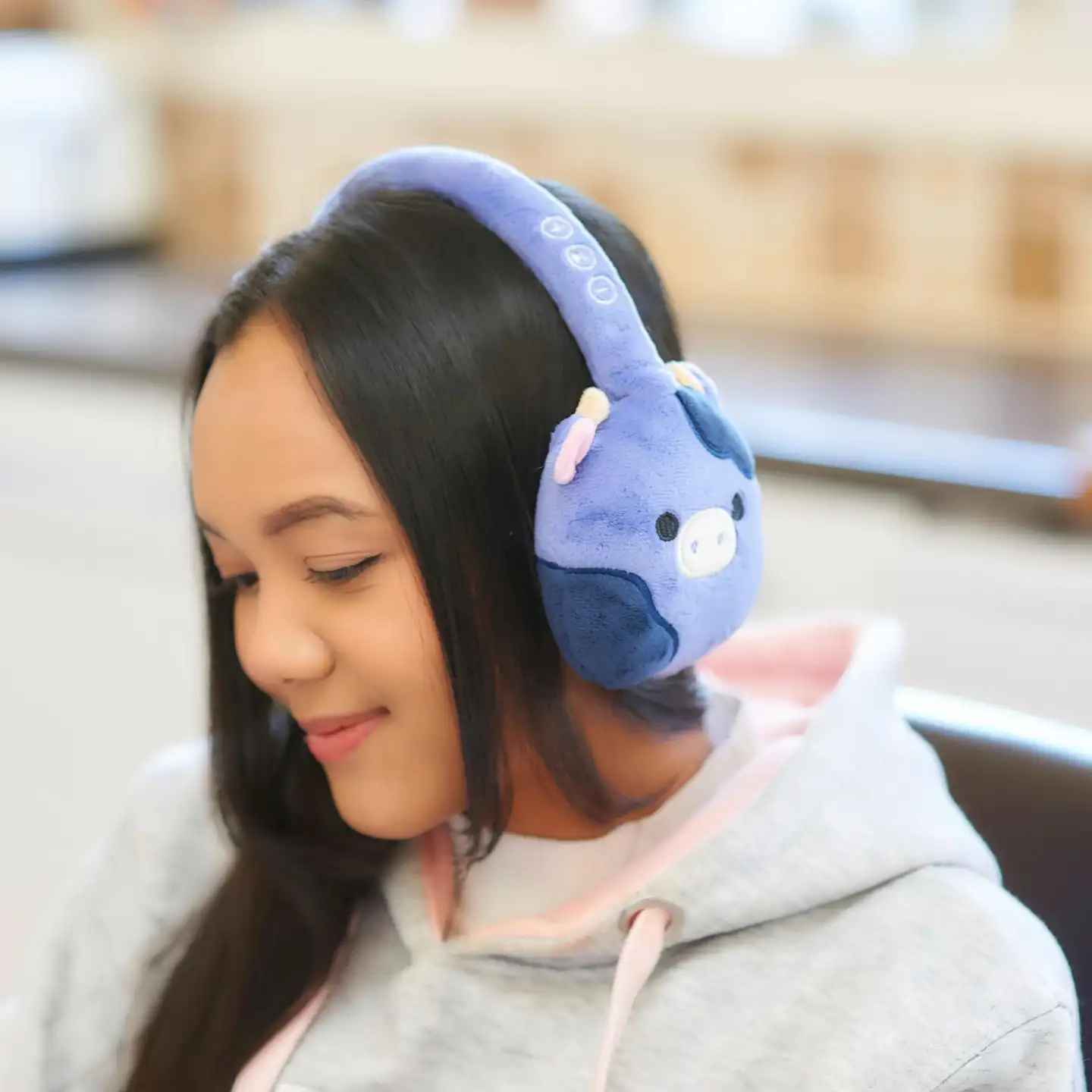 Squishmallows langattomat sankakuulokkeet Ingred - 3