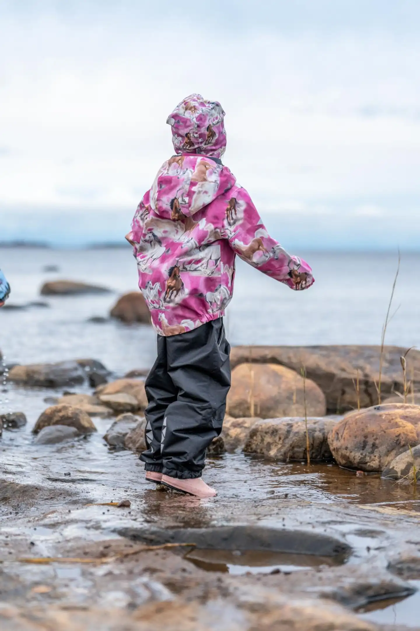 HC Outwear lasten kuoritakki Joyce - 66 Soft Berry - 3