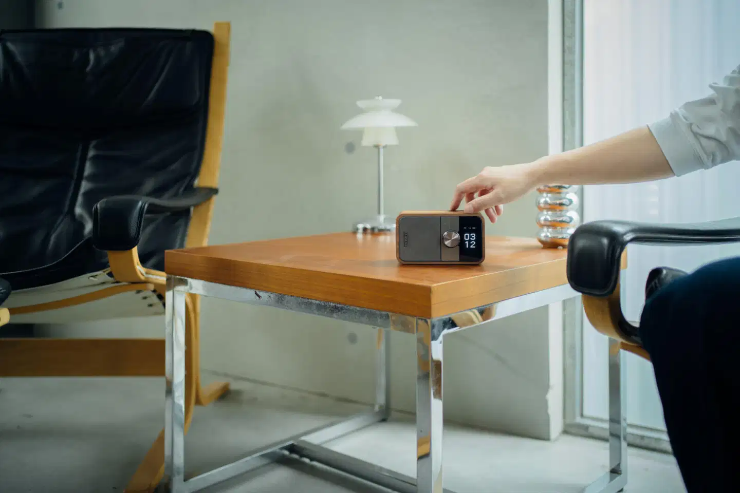 Sangean radio Bluetooth yhteydellä DDR-8, pähkinä - 6
