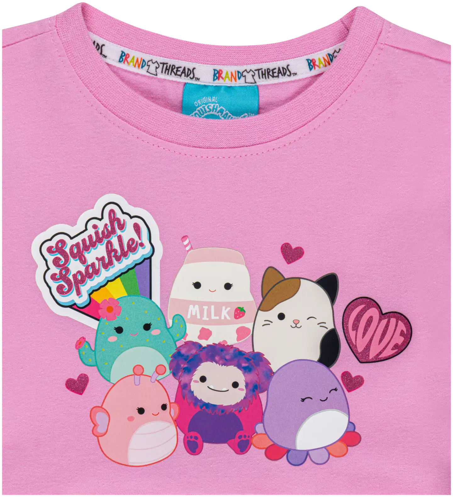 Squishmallows lasten mekko A9-0045 - pink - 2