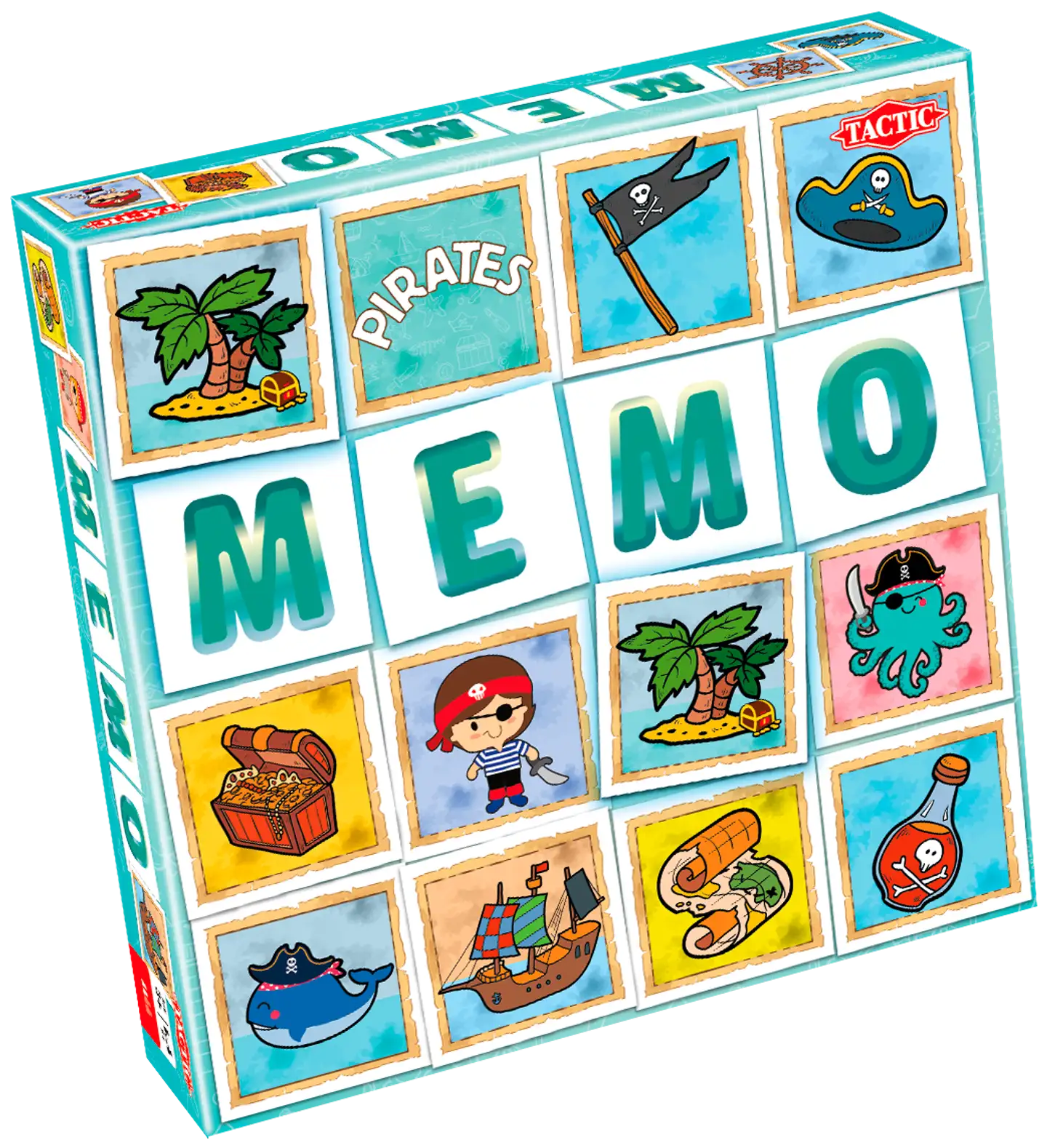 Tactic muistipeli Memo Merirosvot - 1