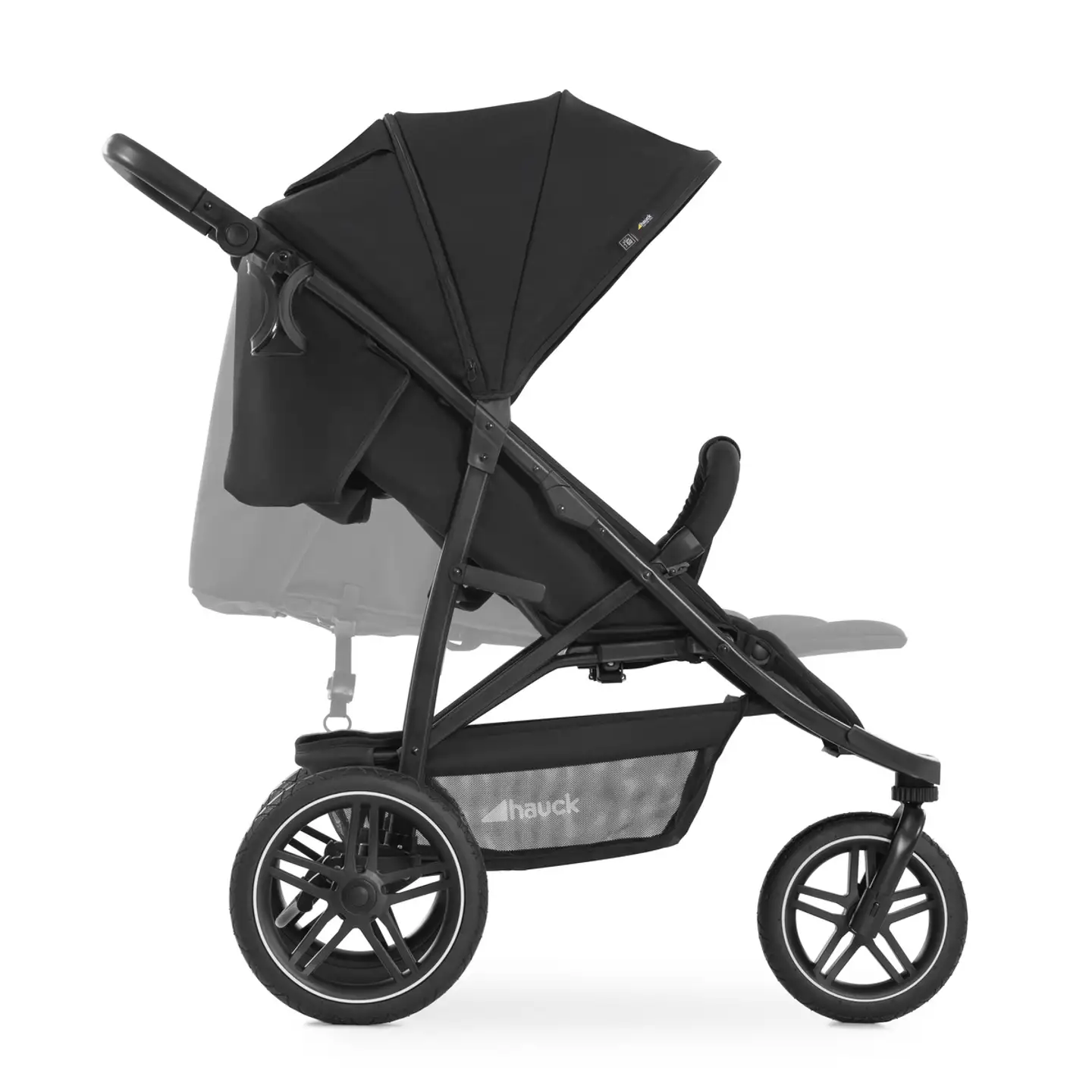 Hauck rattaat Rapid 3R musta - 16