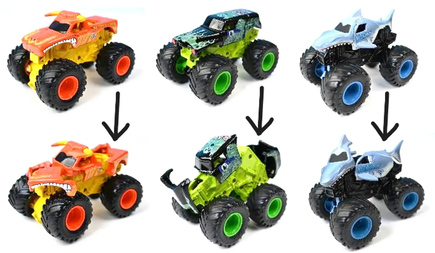 Monster Jam 1:64 Smash & Bash