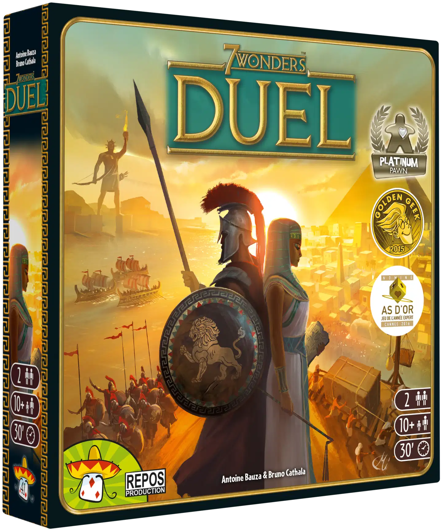 7 Wonders Duel Nordic -lautapeli - 1