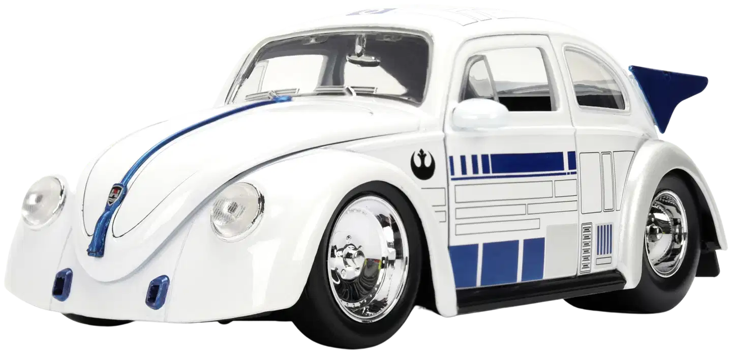 Jada Disney Star Wars R2D2 1959 VW Drag Beetle, 19 cm, 1:24, die-cast - 6