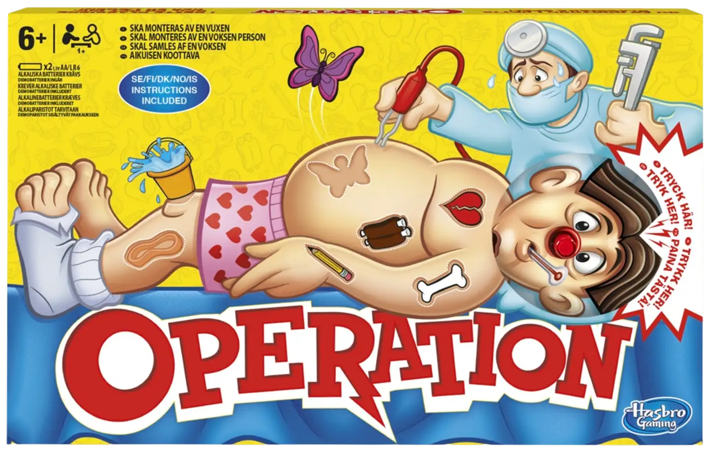 Operation - lautapeli FIN/SWE - 1