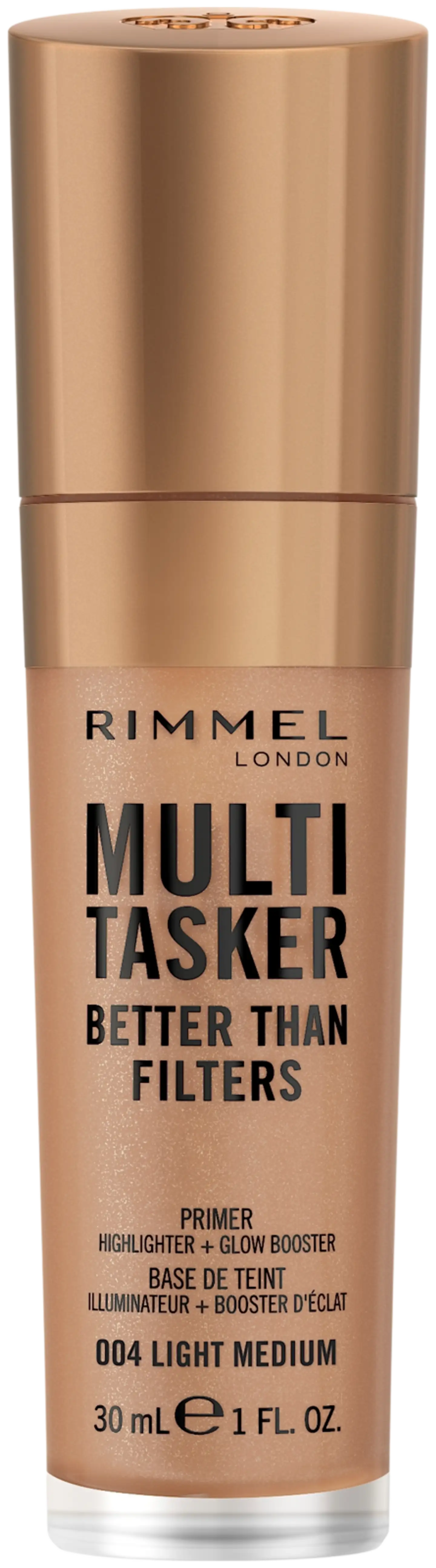 Rimmel Multi Tasker Better Than Filters 30 ml, 001 Fair meikkivoide - 004 Light Medium