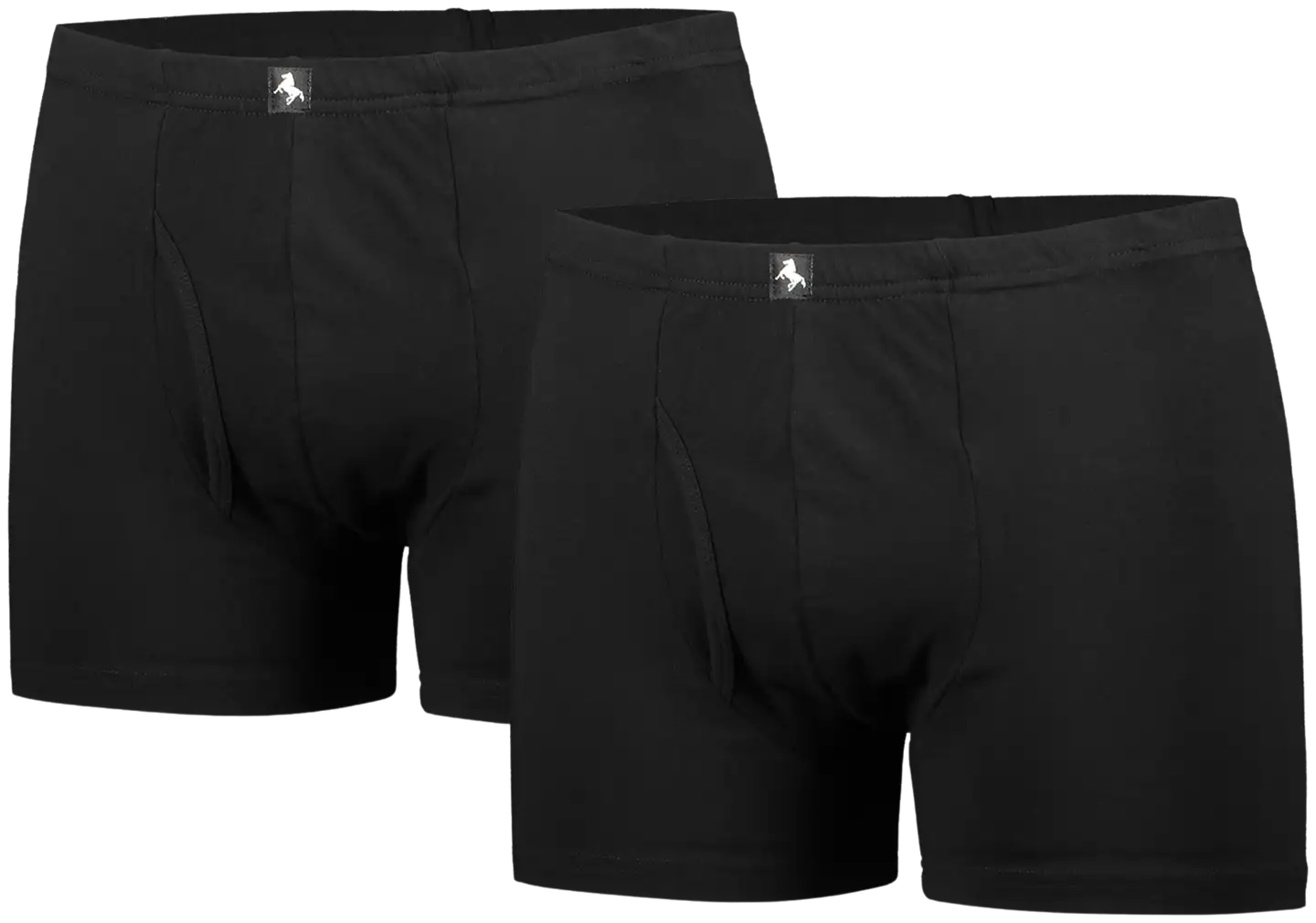 Black Horse miesten basic bokserit 2-pack I161 - BLACK - 1