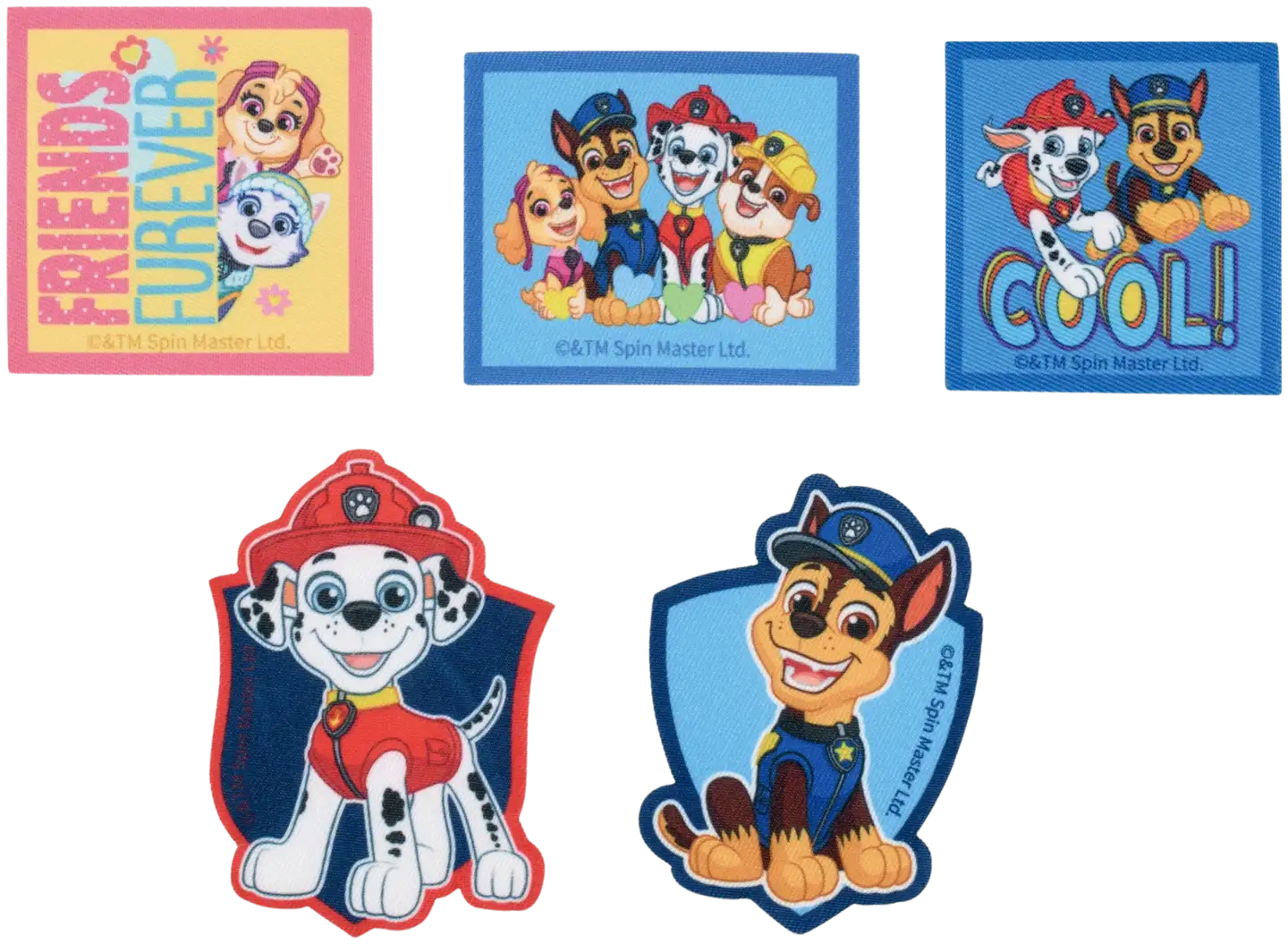 Prym silitettävä koristemerkki Ryhmä Hau, lajitelma - 2