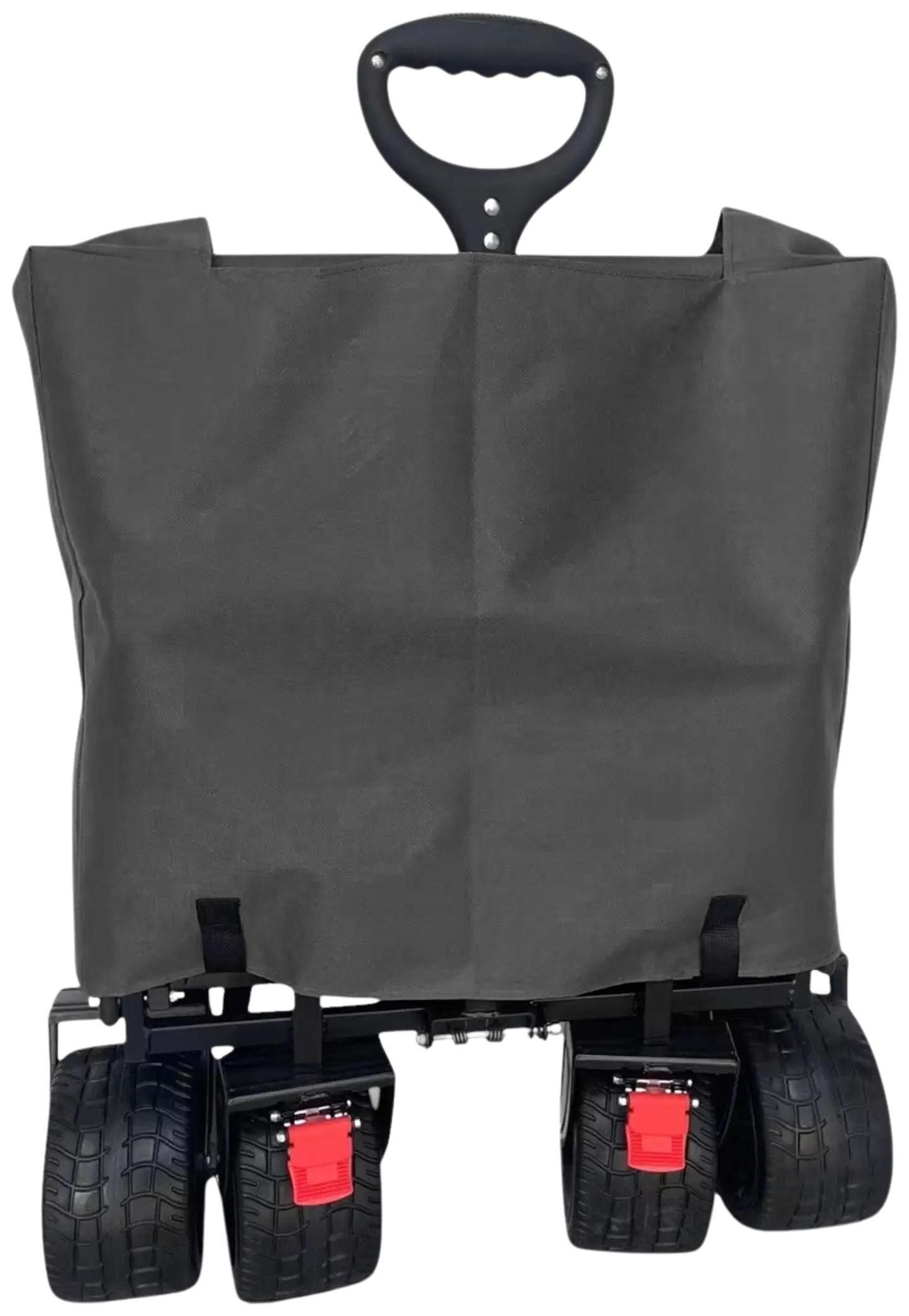 Fornorth puutarhakärry 115x61x105cm 100kg, musta - 6