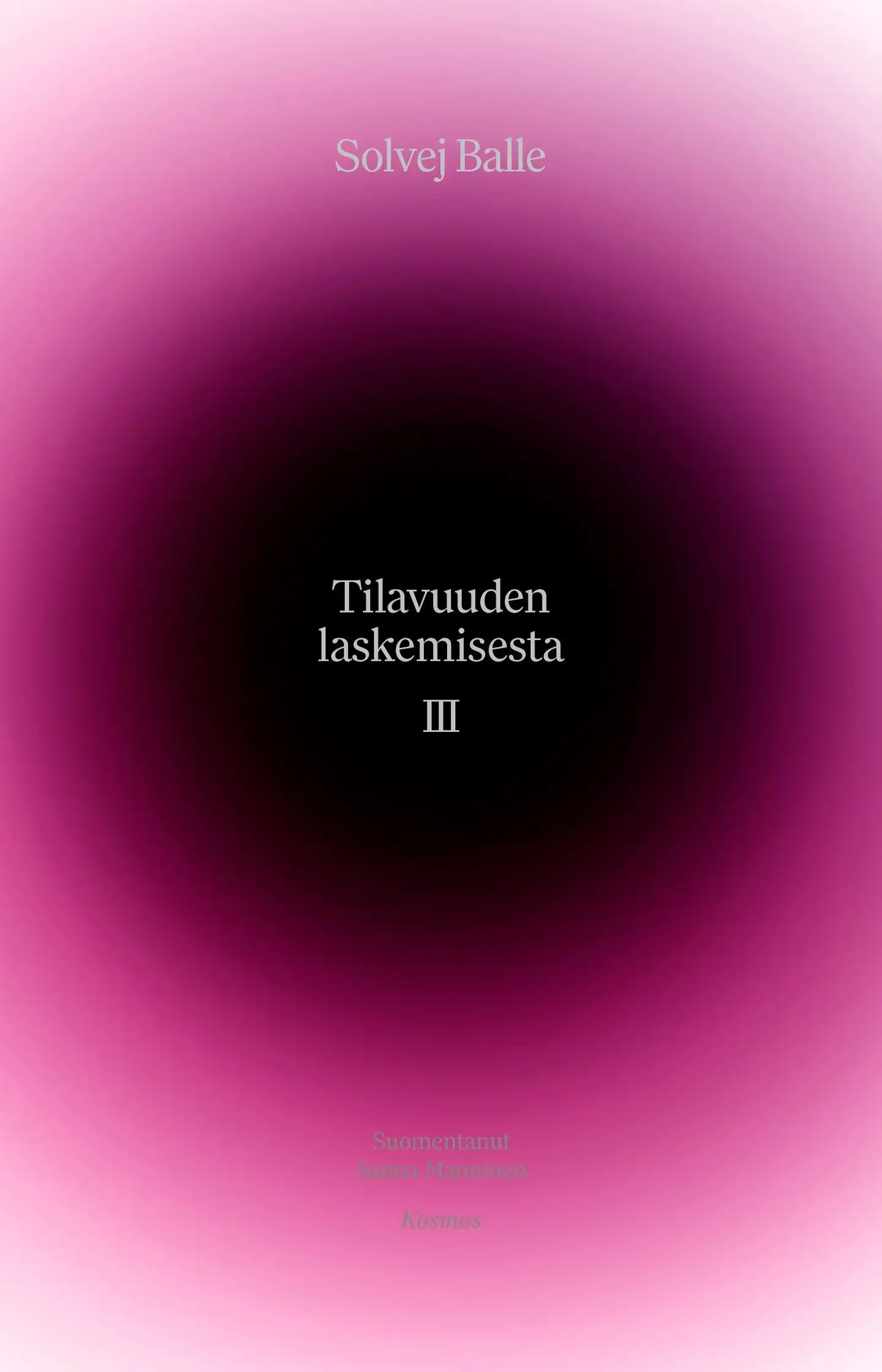 Balle, Tilavuuden laskemisesta III