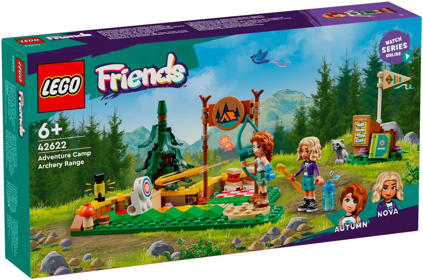 LEGO Friends 42622 Seikkailuleirin jousiammuntarata - 1