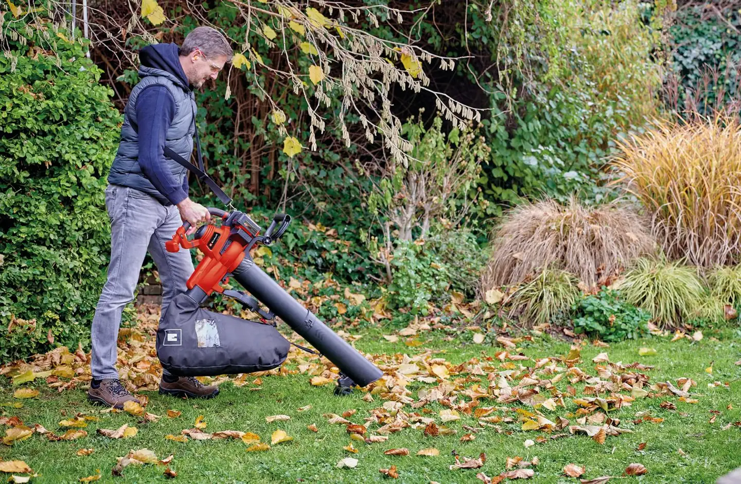 Einhell akkulehtipuhallin GE-CL 36/230 Li E -Solo - 12