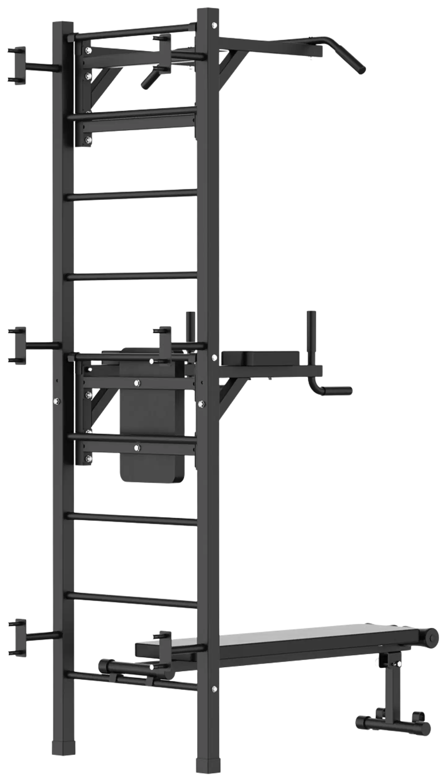 React Puolapuut/kuntotorni Metallinen Musta - 5