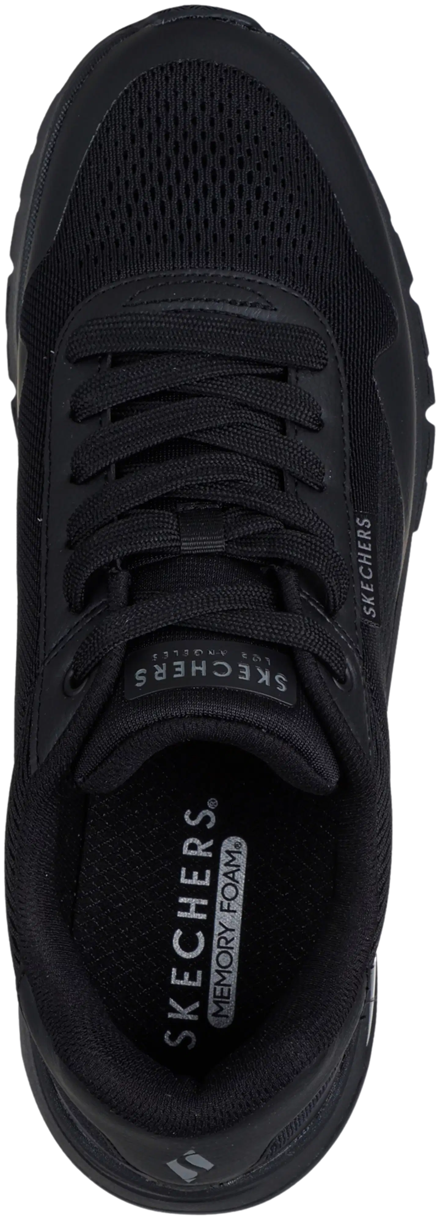 Skechers miesten vapaa-ajan lenkkari Uno Flex Black - BLACK - 4