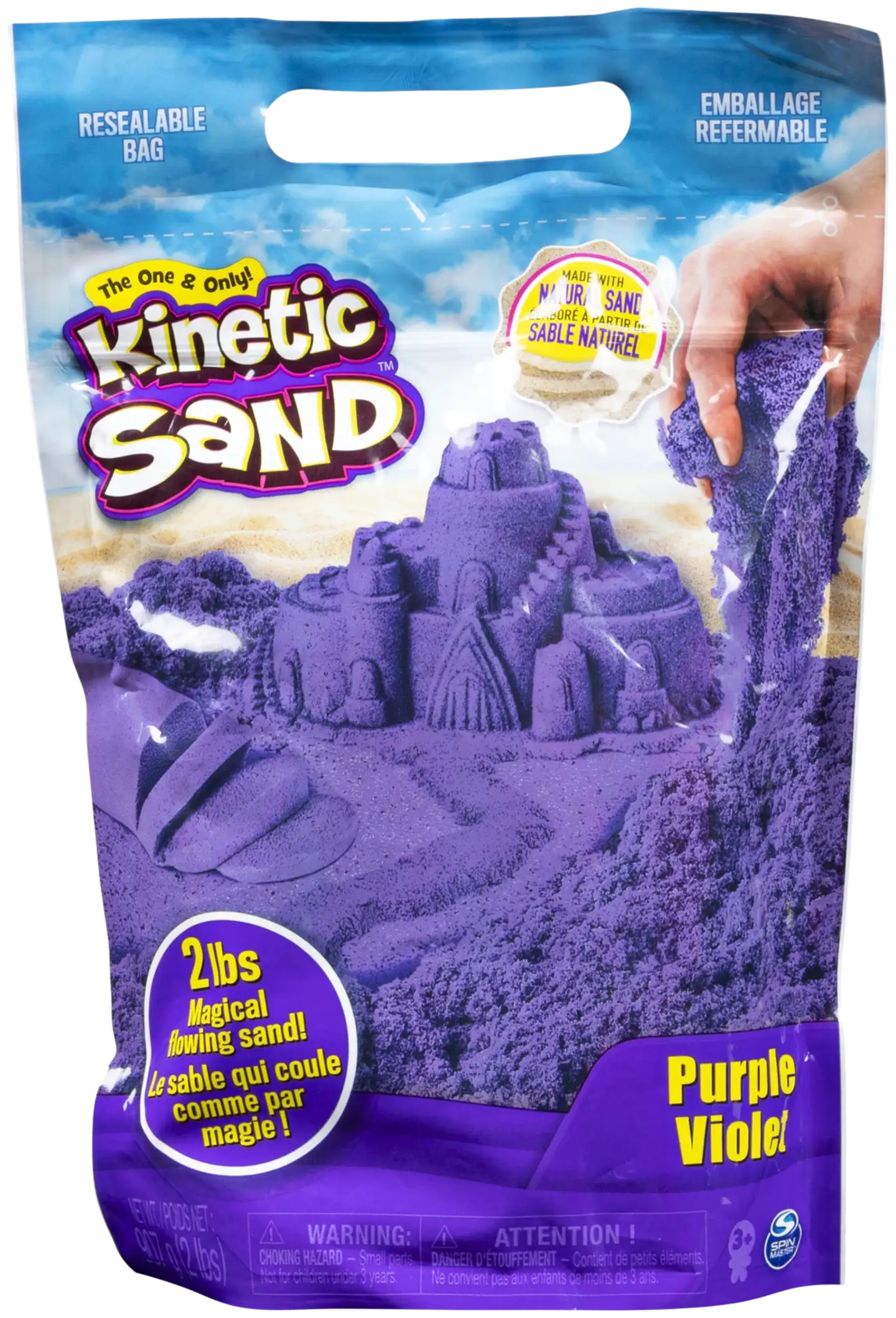 Kinetic Sand violetti 900g