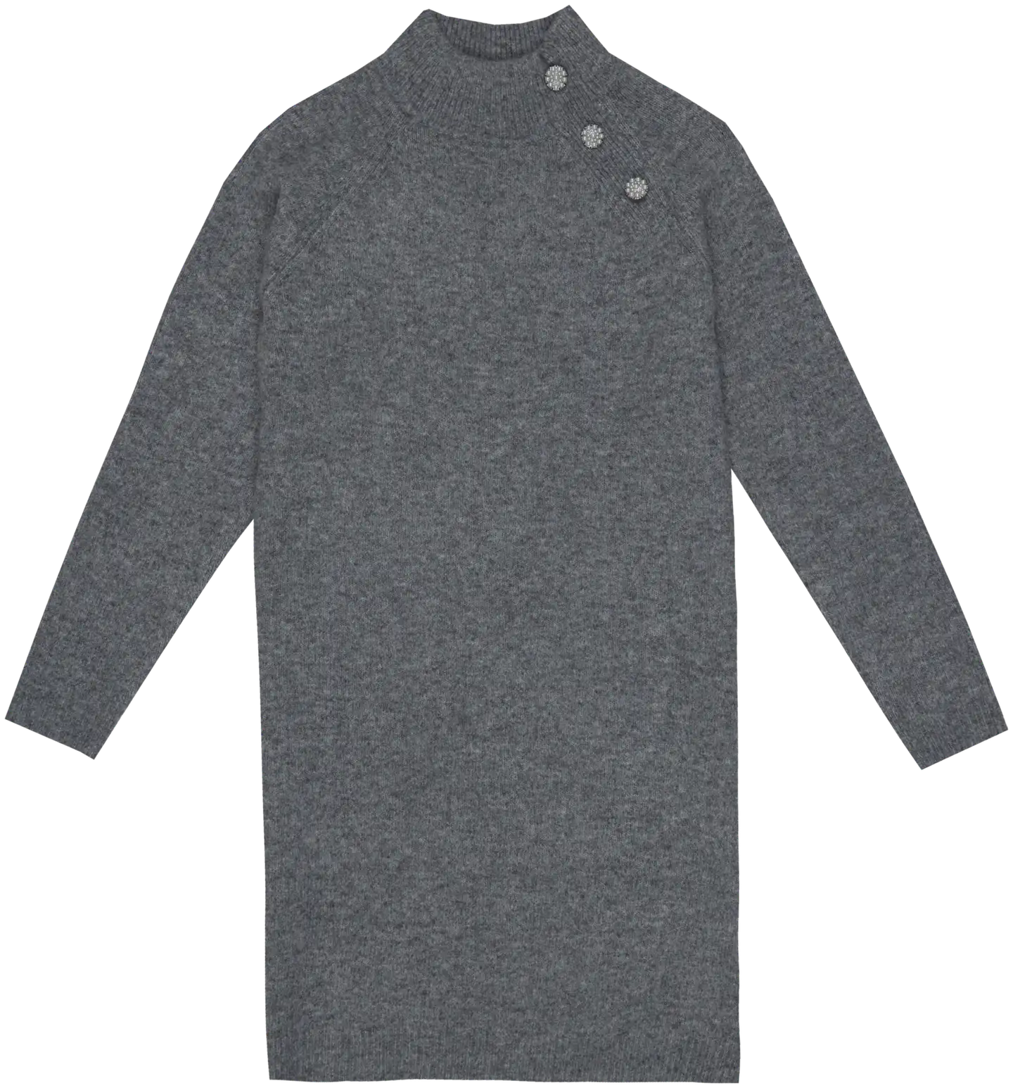House naisten neulemekko 213H402504 - dark mel grey - 1