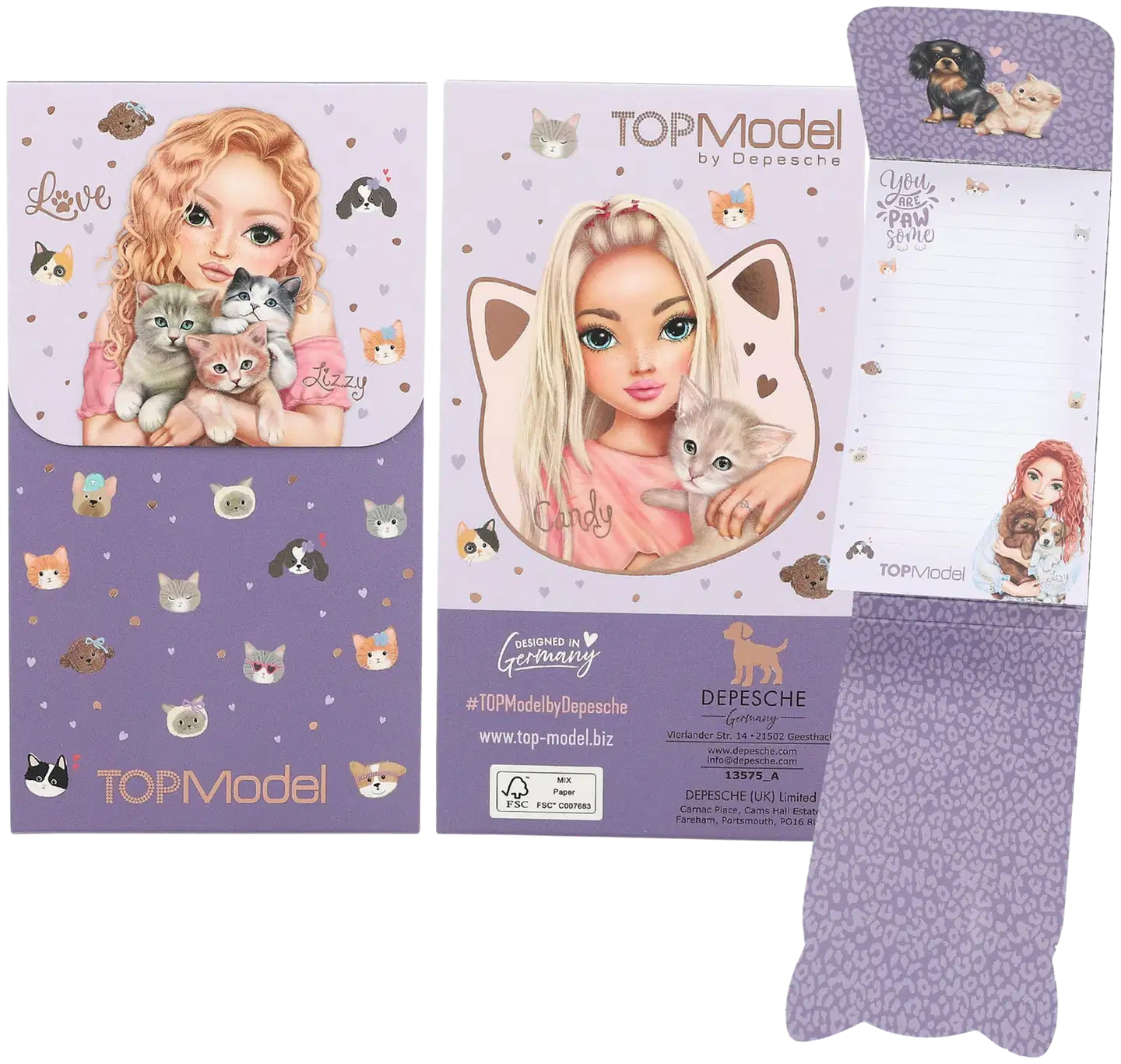 TOPModel muistilehtiö magneettikiinnityksellä - 4