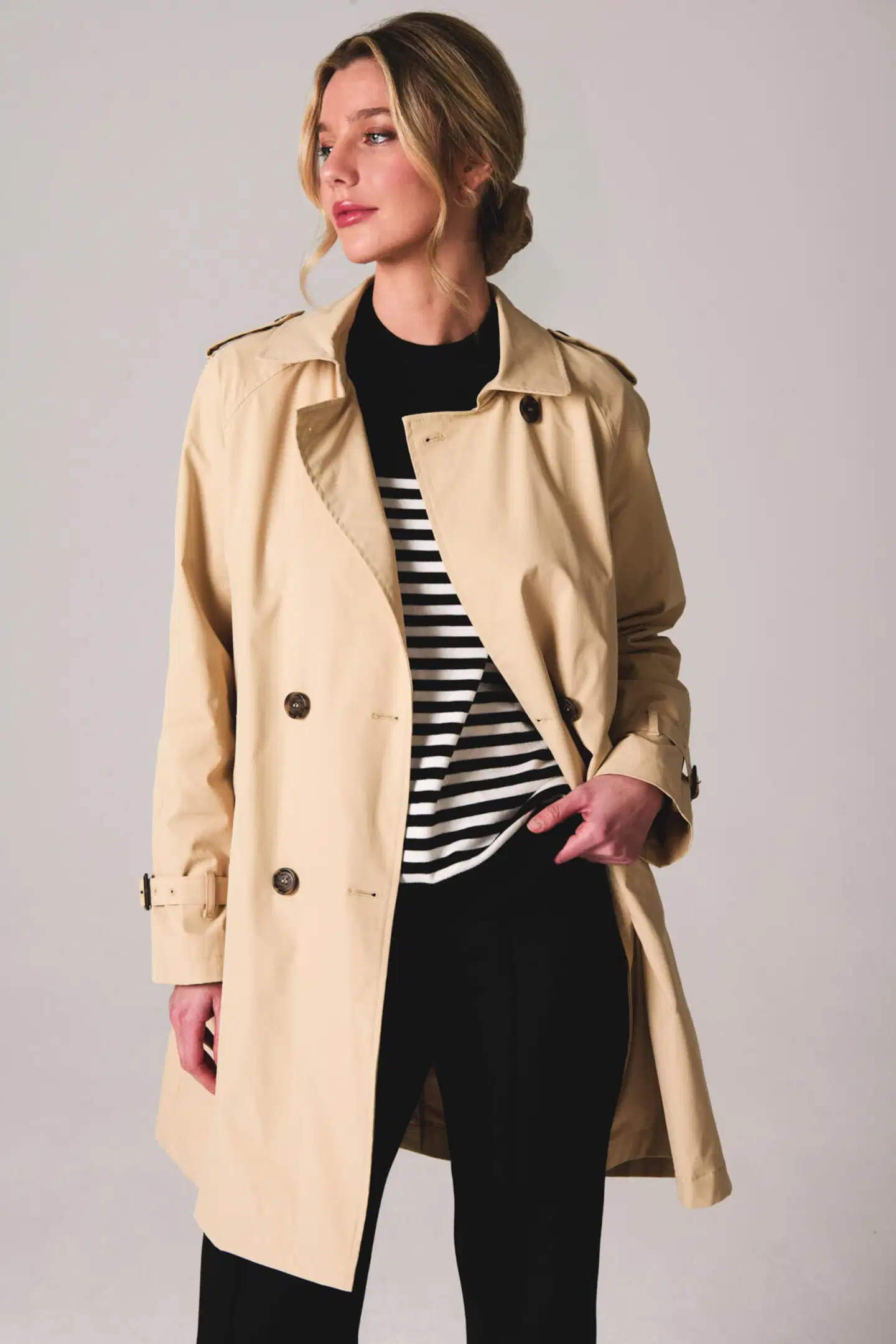 London Fog naisten trenssitakki 225L102608 - Mojave Desert - 6